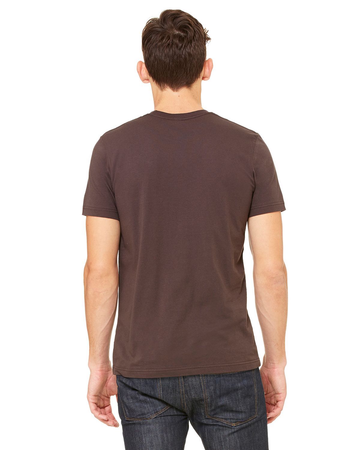 3001C Bella + Canvas Unisex Jersey Short Sleeve Tee 3001C Bella + Canvas Unisex Jersey Short Sleeve Tee - Back Image