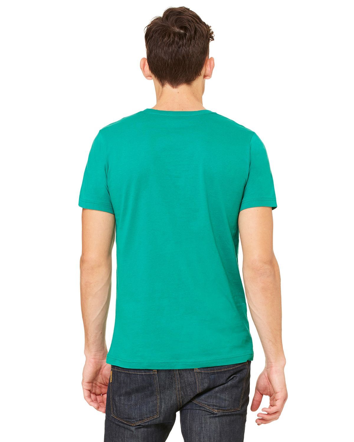 3001C Bella + Canvas Unisex Jersey Short Sleeve Tee 3001C Bella + Canvas Unisex Jersey Short Sleeve Tee - Back Image