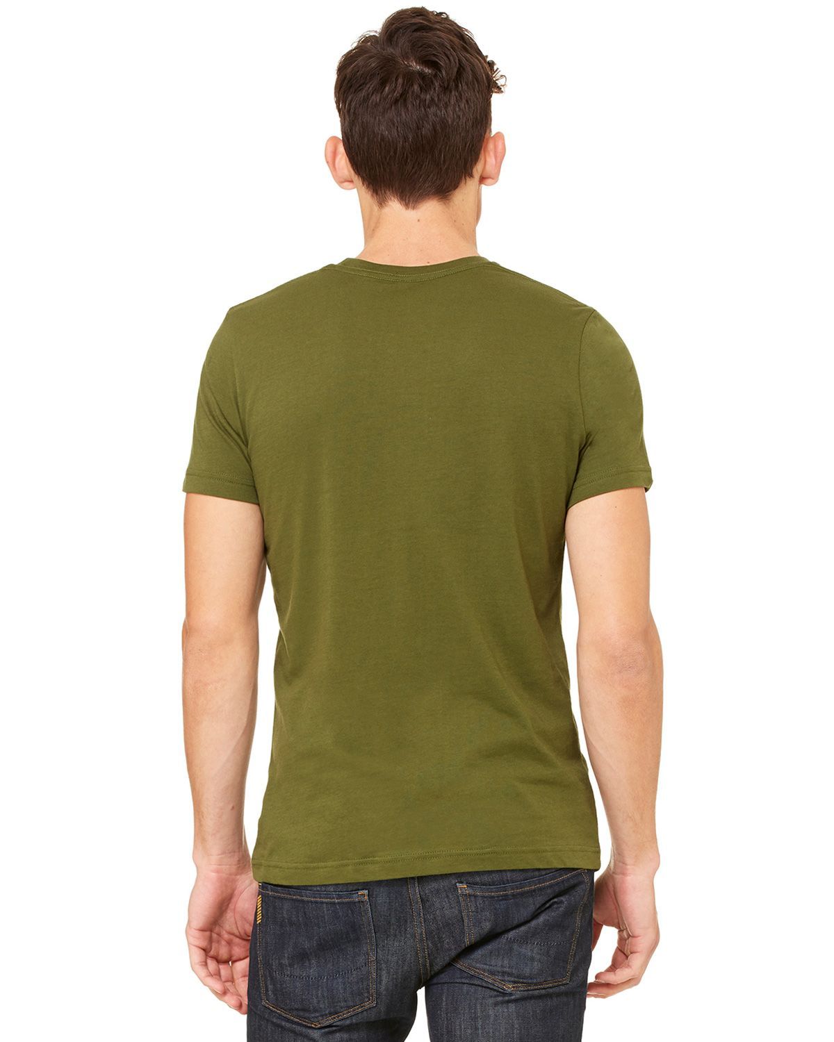 3001C Bella + Canvas Unisex Jersey Short Sleeve Tee 3001C Bella + Canvas Unisex Jersey Short Sleeve Tee - Back Image