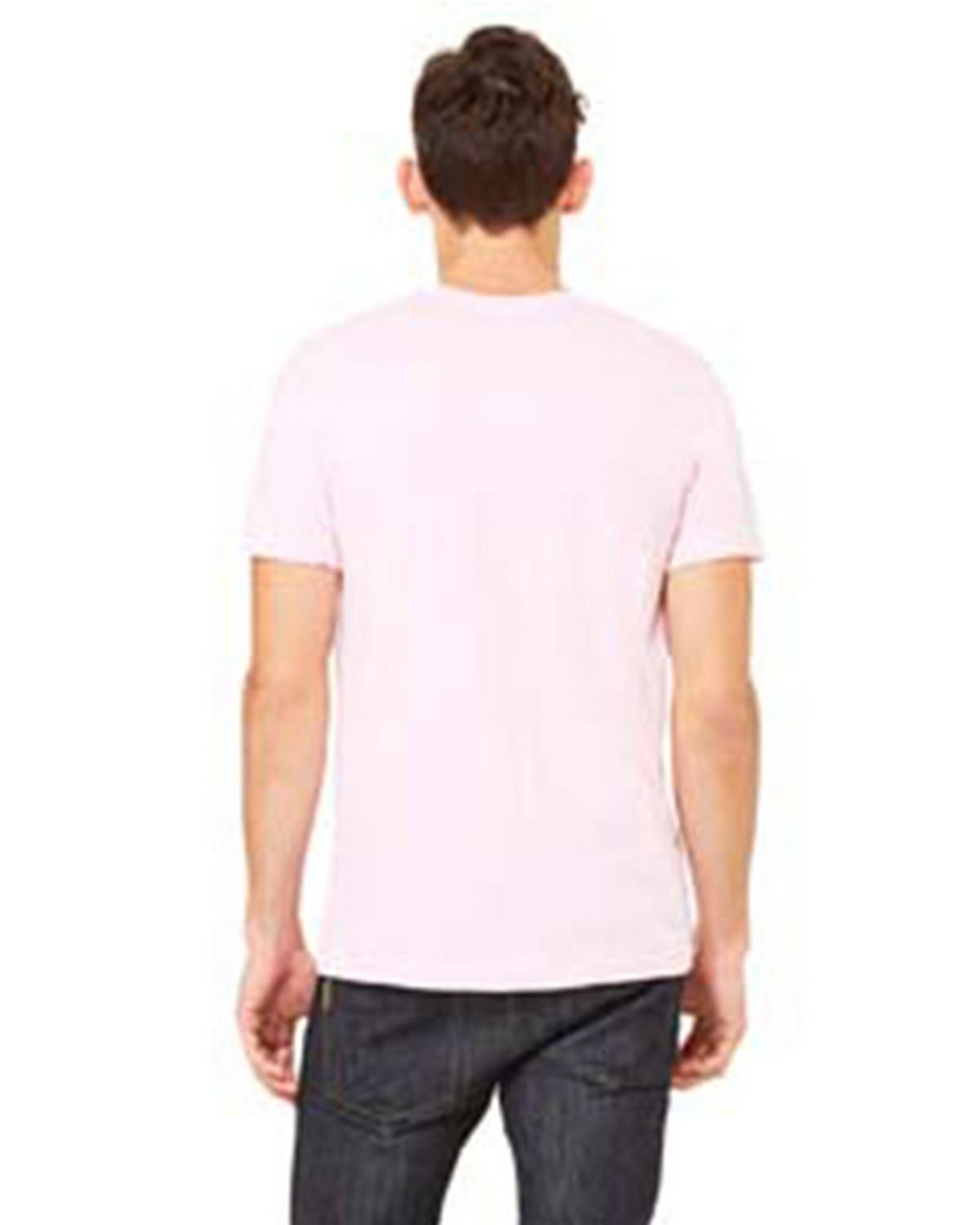 3001C Bella + Canvas Unisex Jersey Short Sleeve Tee - Back Image