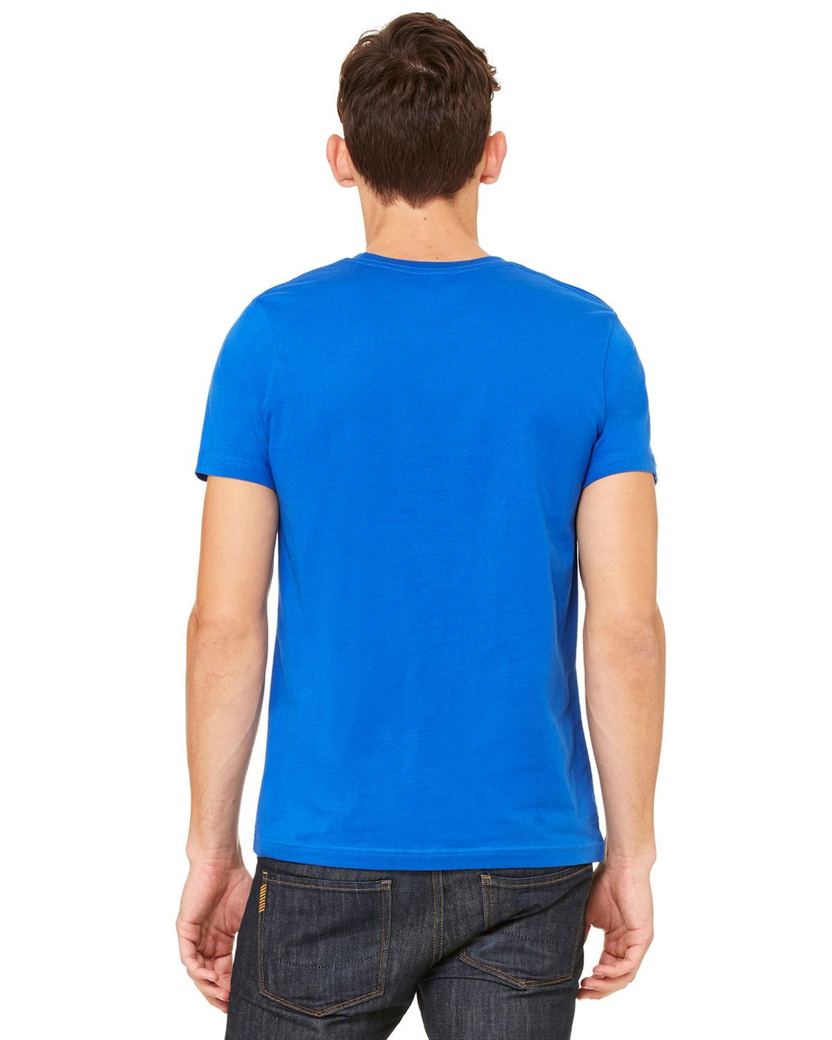 3001C Bella + Canvas Unisex Jersey Short Sleeve Tee 3001C Bella + Canvas Unisex Jersey Short Sleeve Tee - Back Image