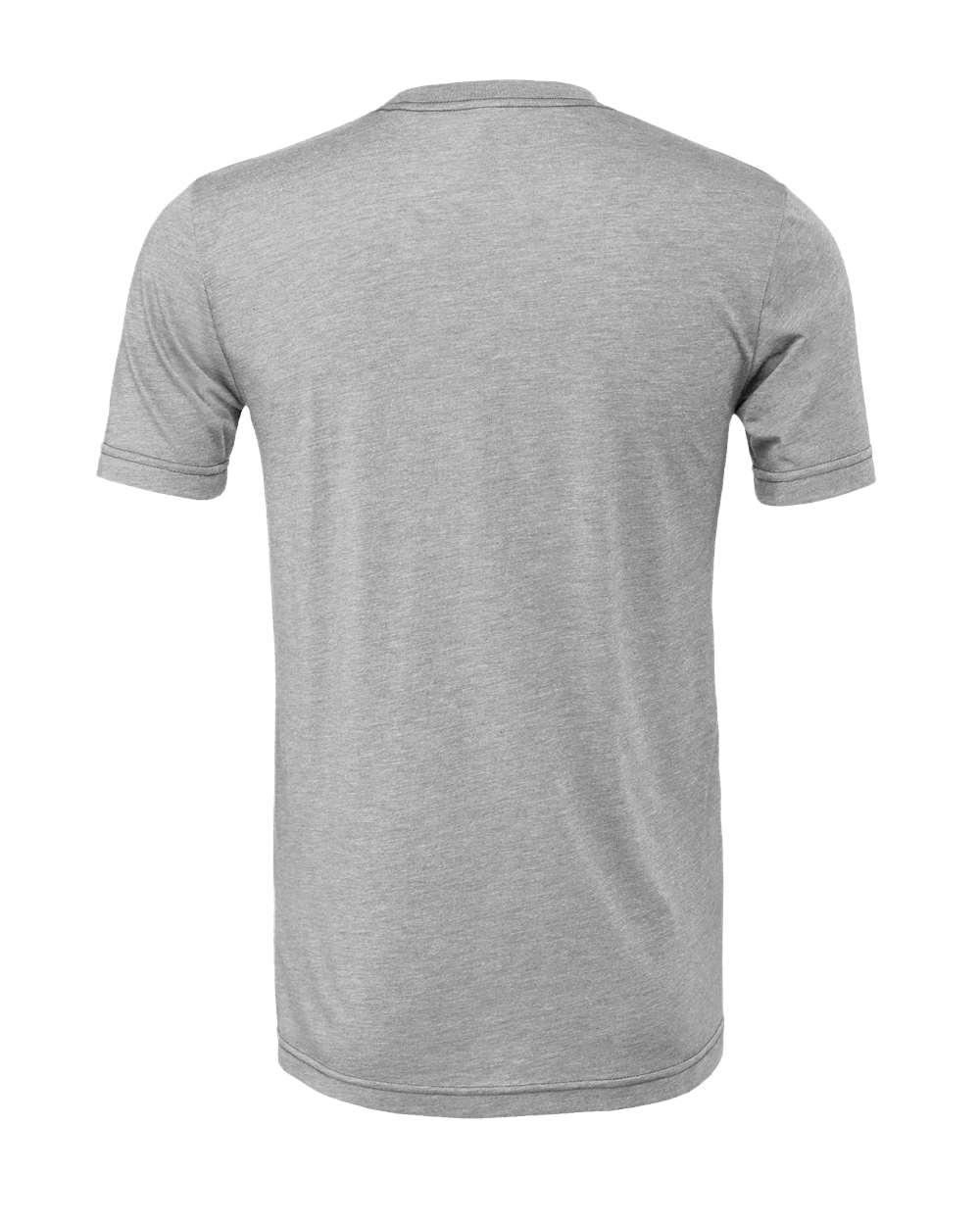 3001CVC Bella + Canvas Unisex Jersey Short Sleeve Tee - Back Image