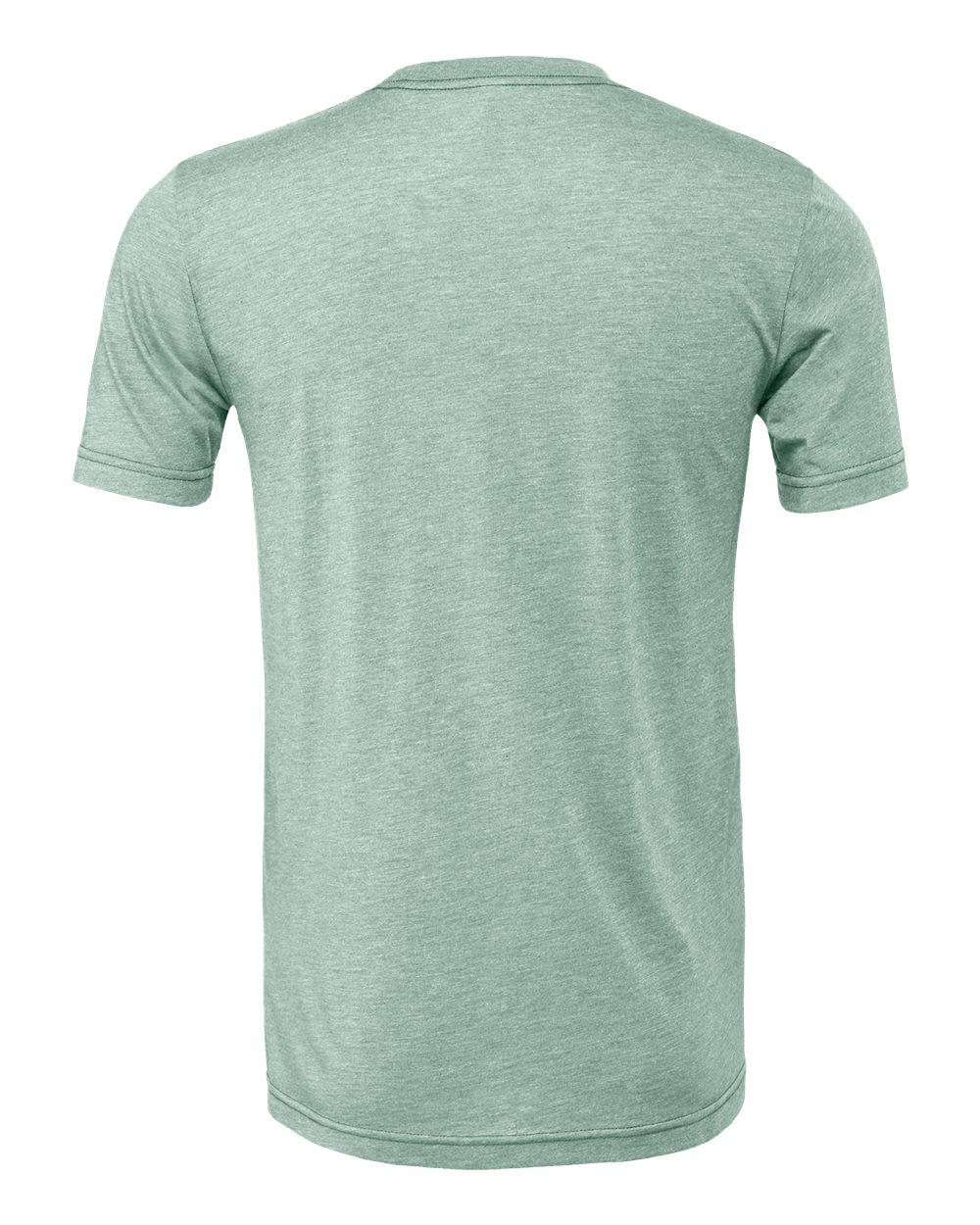 3001CVC Bella + Canvas Unisex Jersey Short Sleeve Tee - Back Image