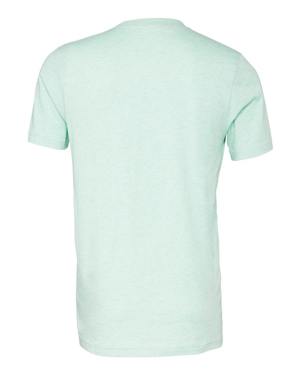 3001CVC Bella + Canvas Unisex Jersey Short Sleeve Tee - Back Image