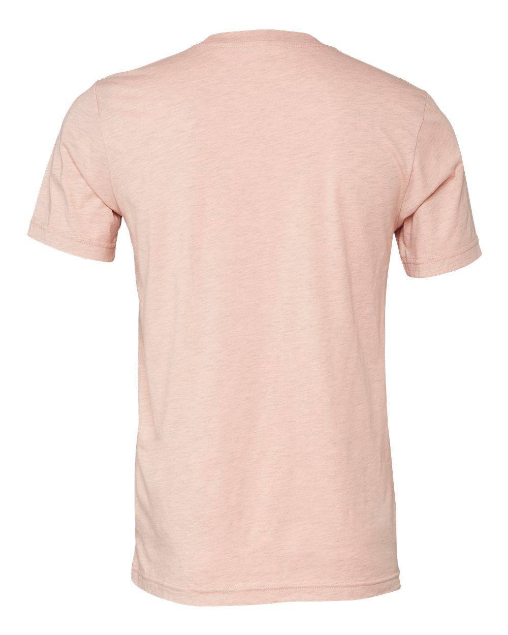 3001CVC Bella + Canvas Unisex Jersey Short Sleeve Tee - Back Image