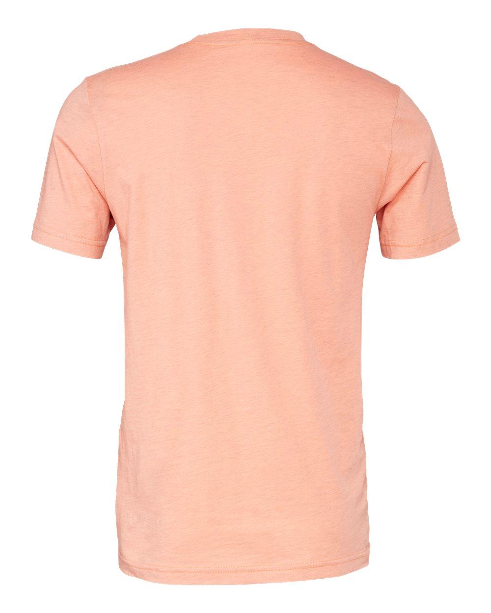 3001CVC Bella + Canvas Unisex Jersey Short Sleeve Tee - Back Image