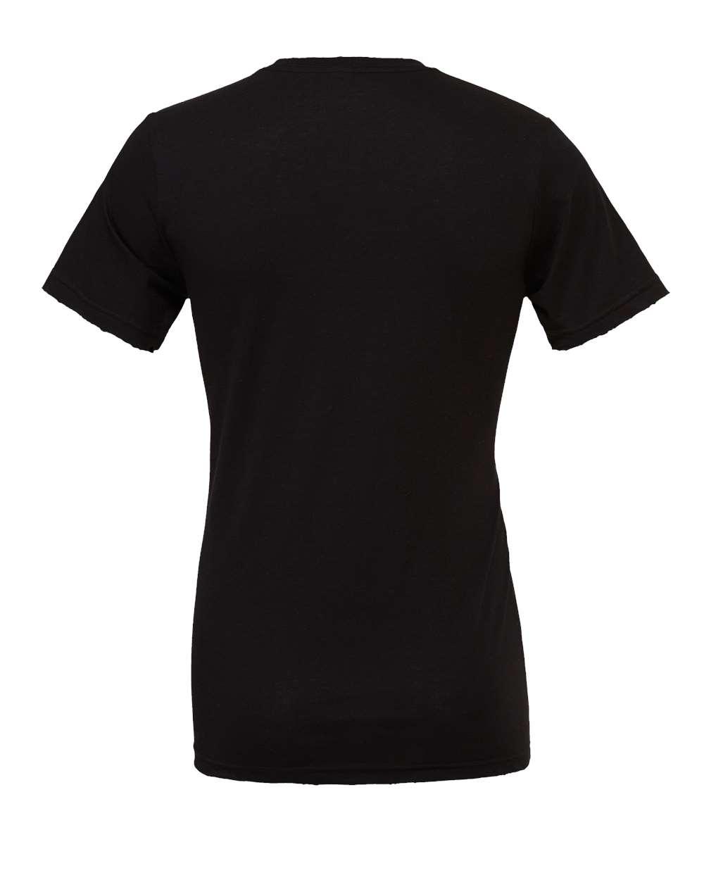 3001CVC Bella + Canvas Unisex Jersey Short Sleeve Tee - Back Image