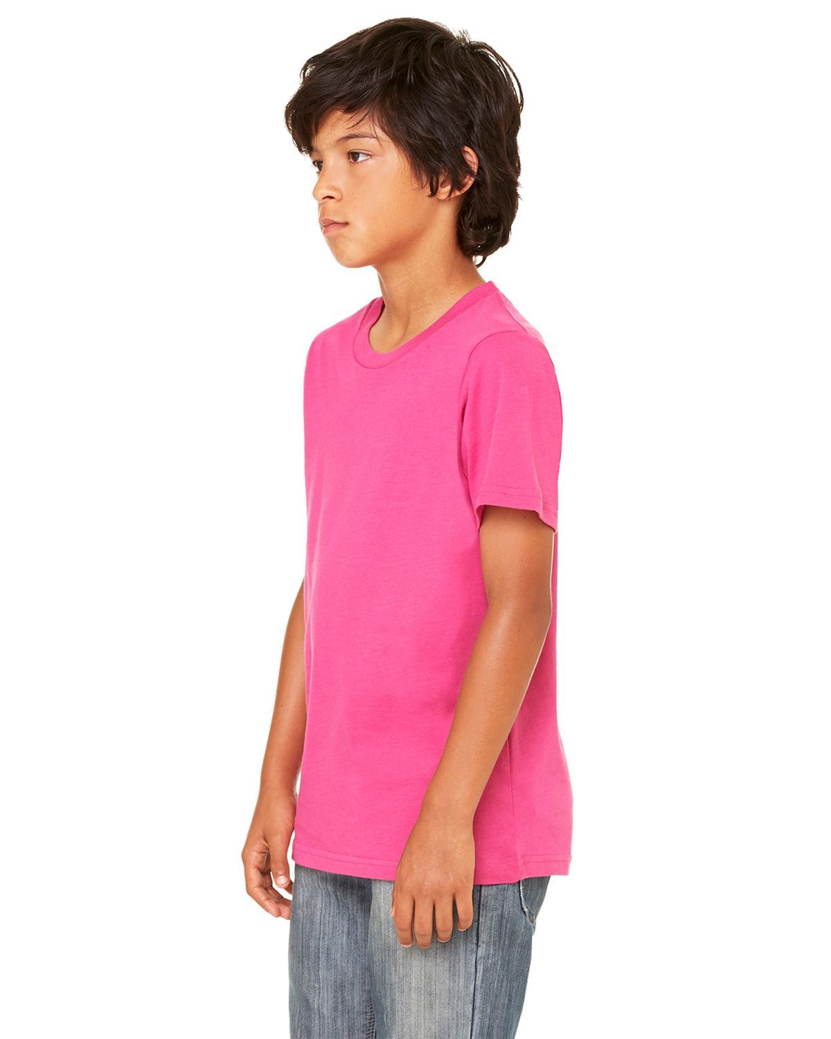 3001Y Bella + Canvas Youth Short Sleeve T-Shirt 3001Y Bella + Canvas Youth Short Sleeve T-Shirt - Siide Image