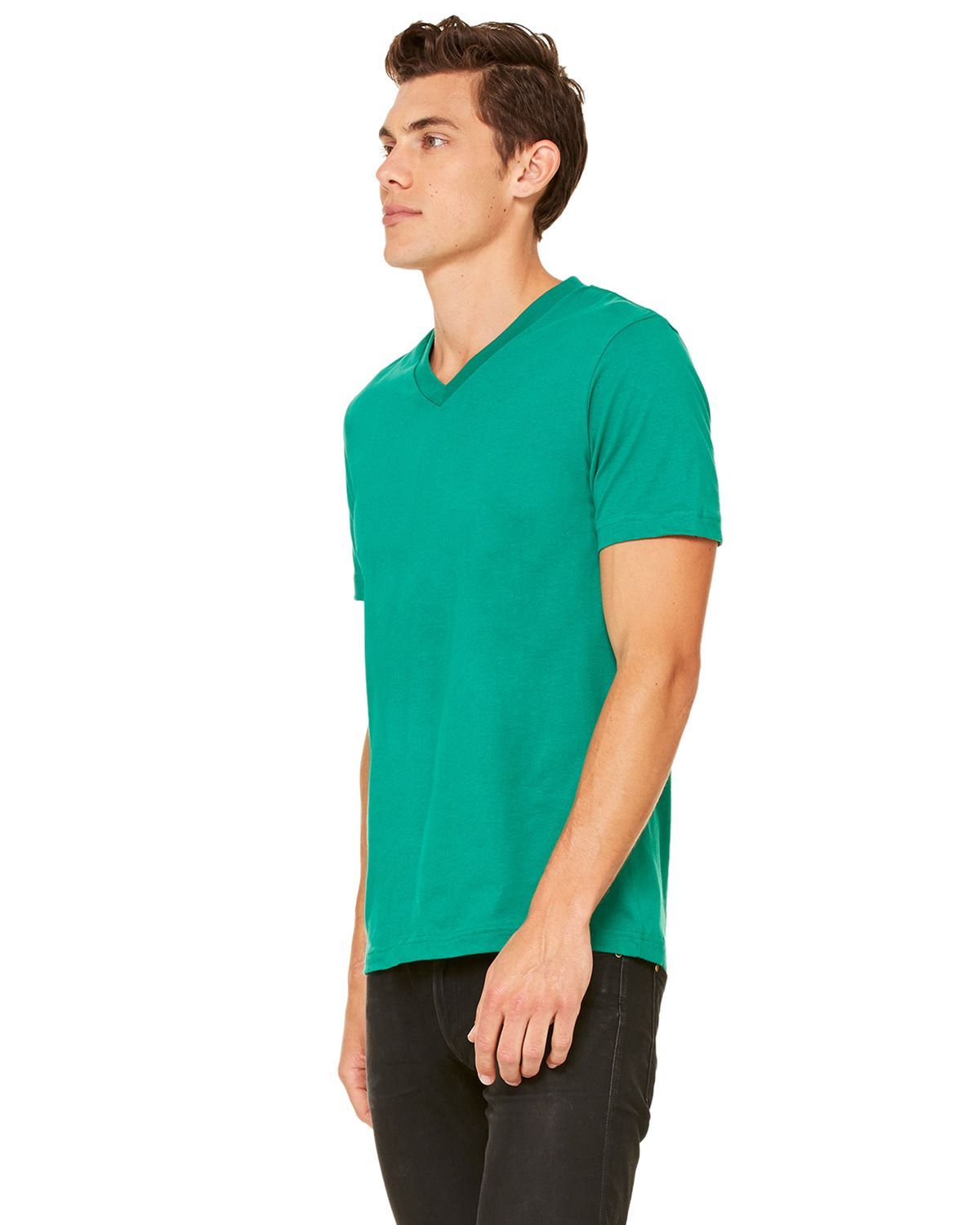 Bella + Canvas Screen Print 3005 Unisex Jersey V-Neck Tee - Siide Image