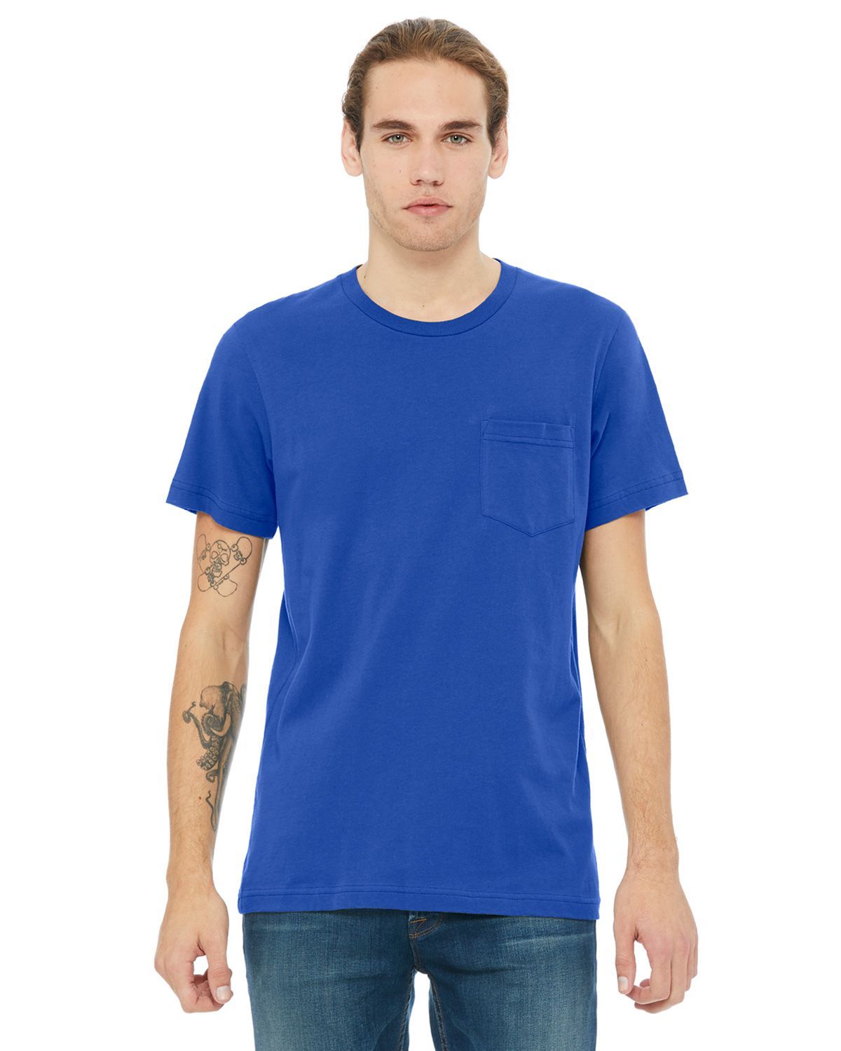 3021 Bella + Canvas Men’s Short Sleeve T-Shirt With Pockets 3021 Bella + Canvas Men’s Short Sleeve T-Shirt With Pockets
