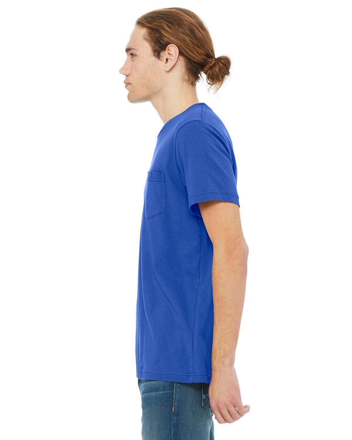 3021 Bella + Canvas Men’s Short Sleeve T-Shirt With Pockets 3021 Bella + Canvas Men’s Short Sleeve T-Shirt With Pockets - Siide Image