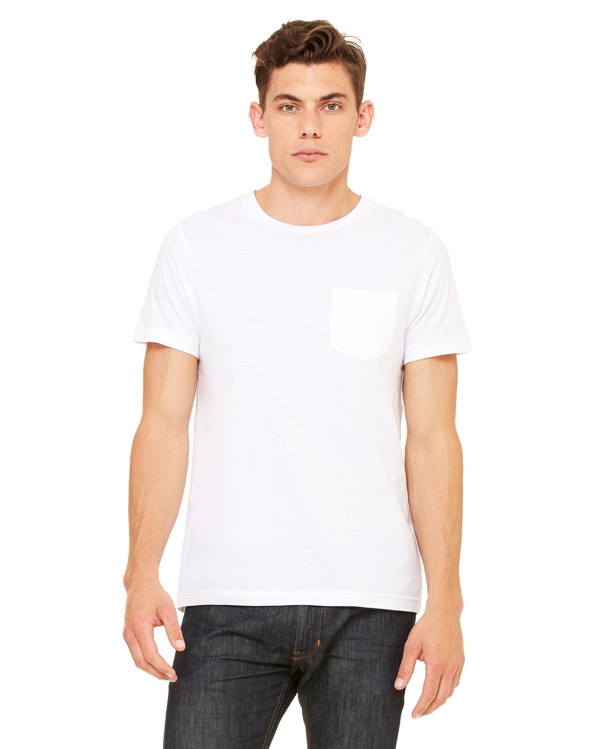 3021 Bella + Canvas Men’s Short Sleeve T-Shirt With Pockets