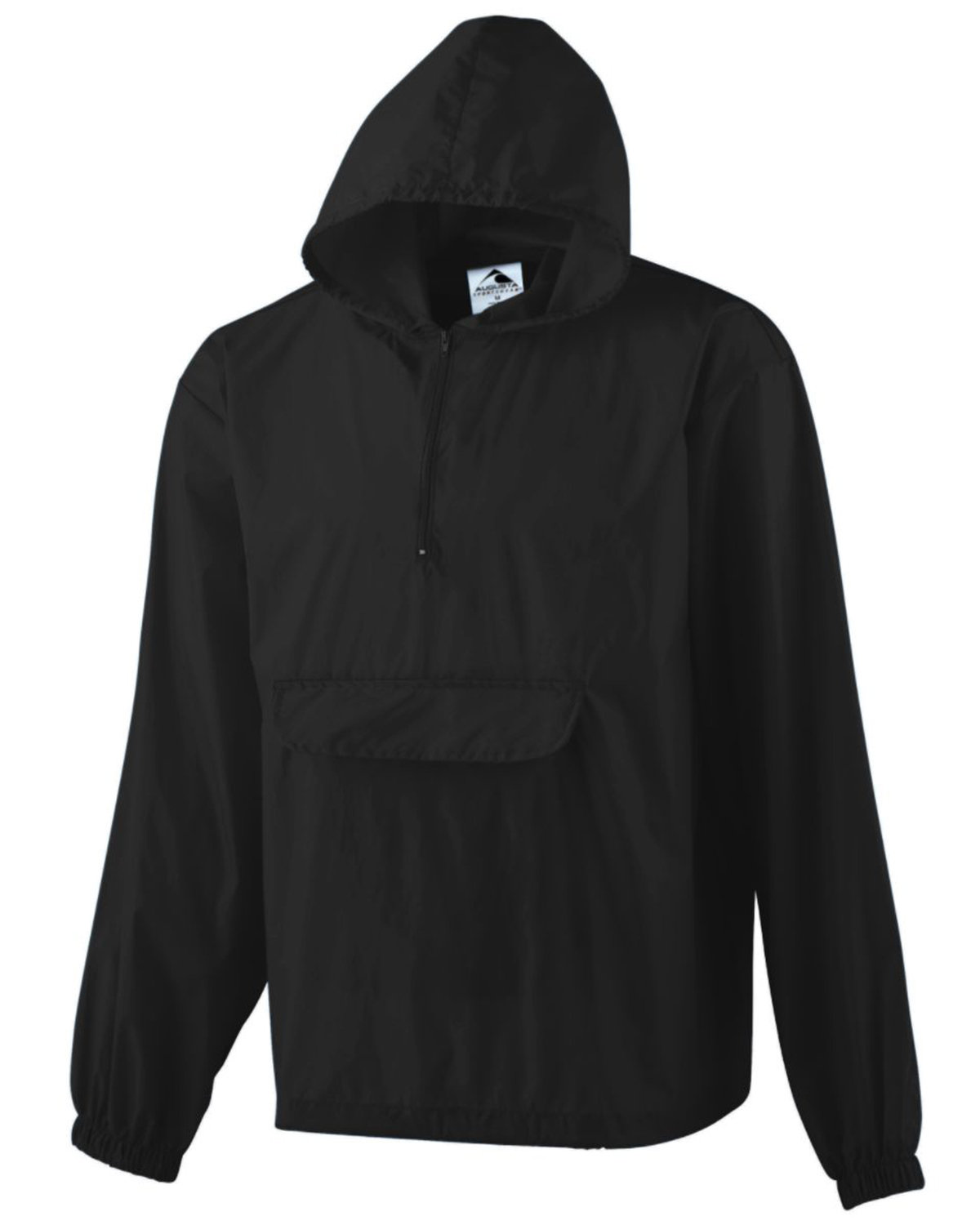 31300 Augusta Drop Ship Hooded Nylon Half Zip Pullover Pouch Jacket 31300 Augusta Drop Ship Hooded Nylon Half Zip Pullover Pouch Jacket