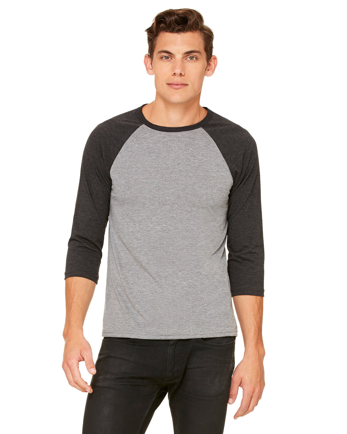 3200 Bella + Canvas Unisex 3/4 Sleeve Baseball Tee 3200 Bella + Canvas Unisex 3/4 Sleeve Baseball Tee