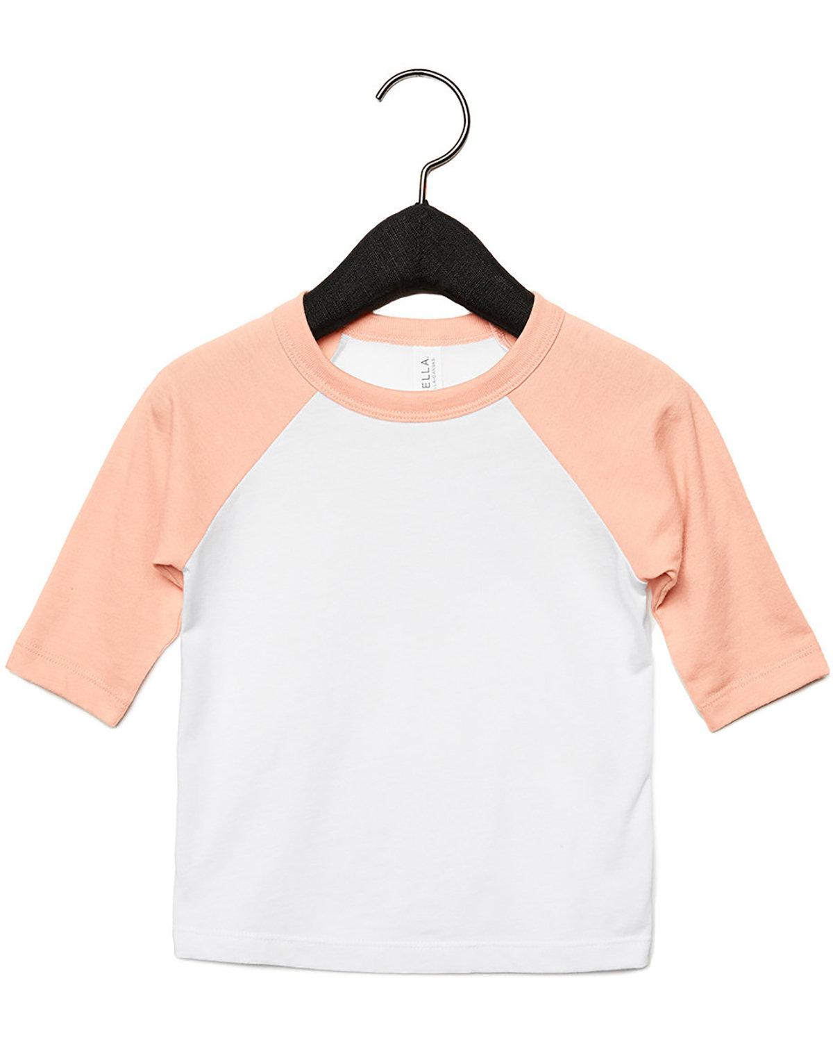 3200T Bella + Canvas Toddler Three-Quarter Sleeve Baseball T-shirt 3200T Bella + Canvas Toddler Three-Quarter Sleeve Baseball T-shirt