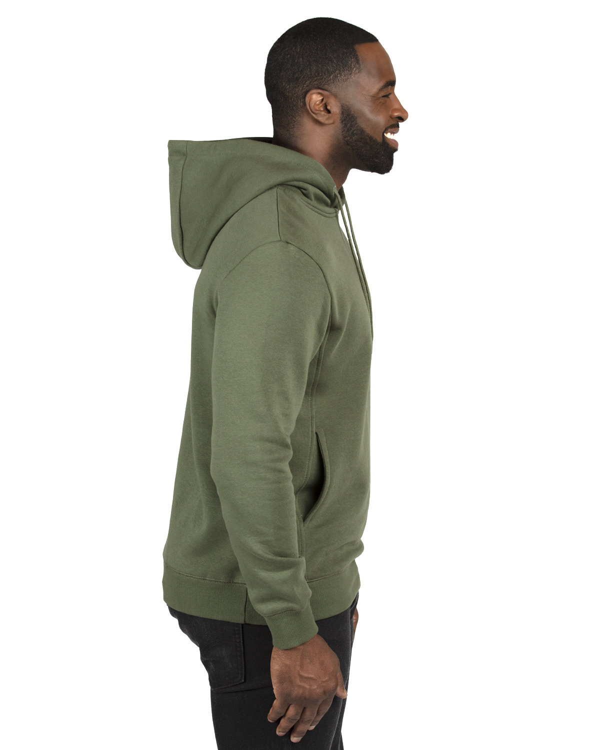 320H Threadfast Apparel Unisex Ultimate Fleece Pullover Hooded Sweatshirt 320H Threadfast Apparel Unisex Ultimate Fleece Pullover Hooded Sweatshirt - Siide Image