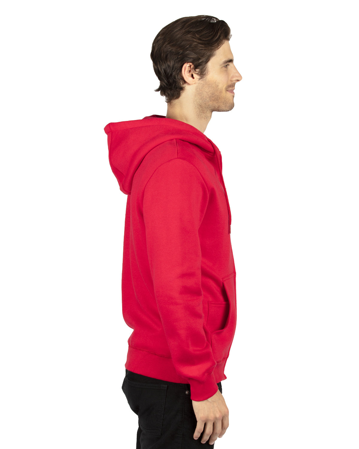 320Z Threadfast Apparel Unisex Ultimate Fleece Full-Zip Hooded Sweatshirt - Siide Image