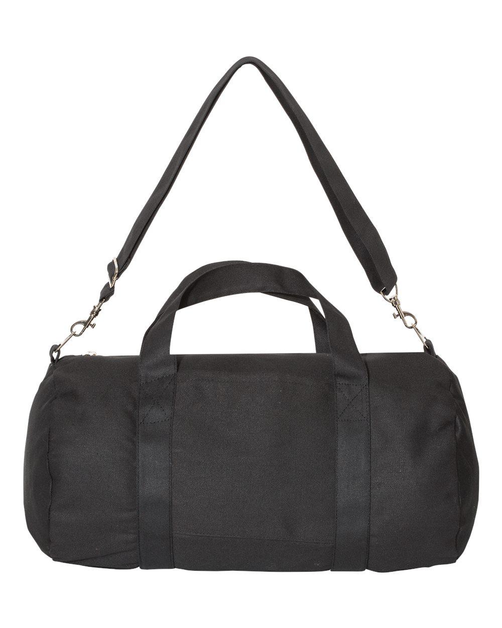 3301 Liberty Bags Grant Cotton Canvas Duffel Bag - Back Image