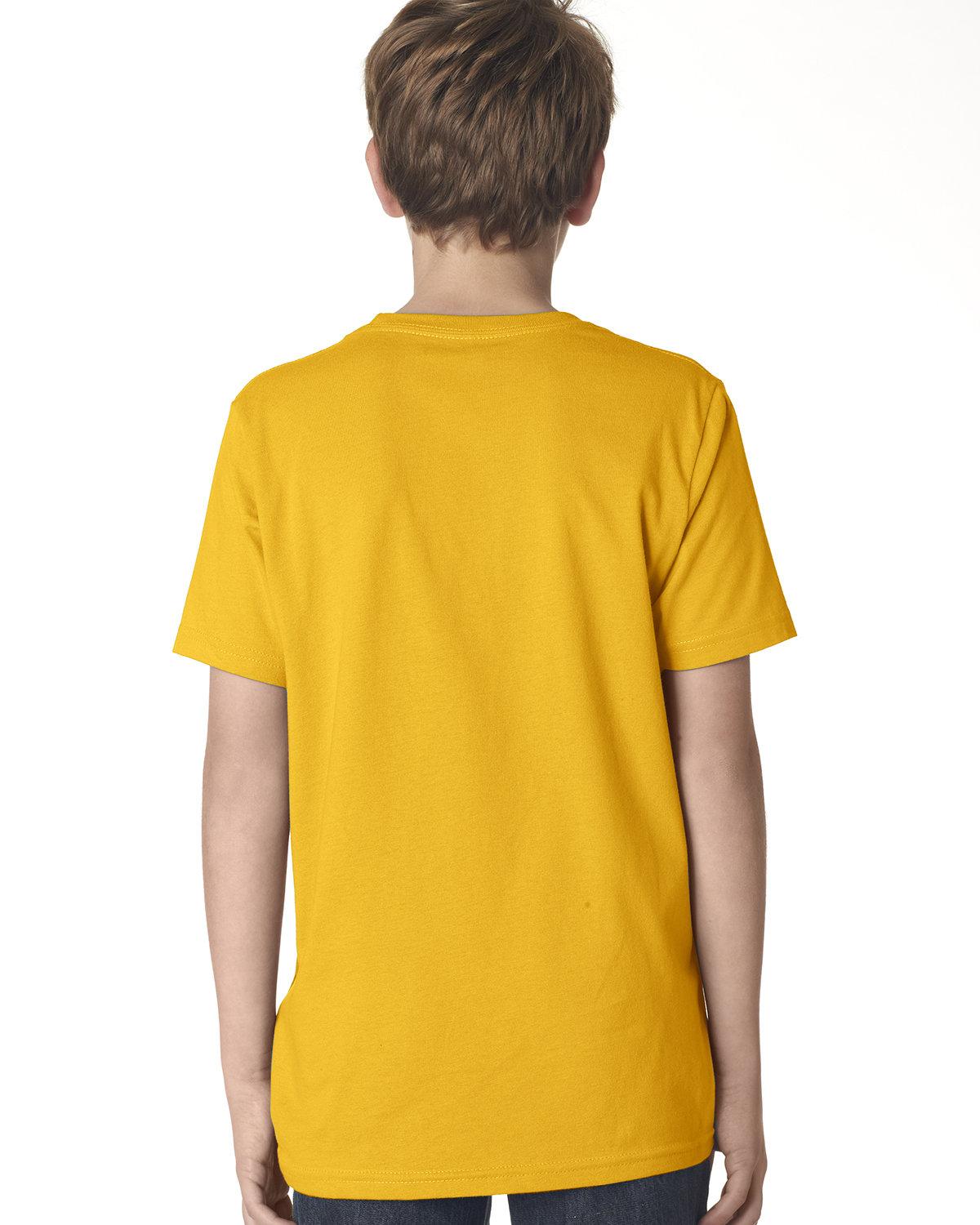 3310 Next Level Youth Cotton Crew - Back Image