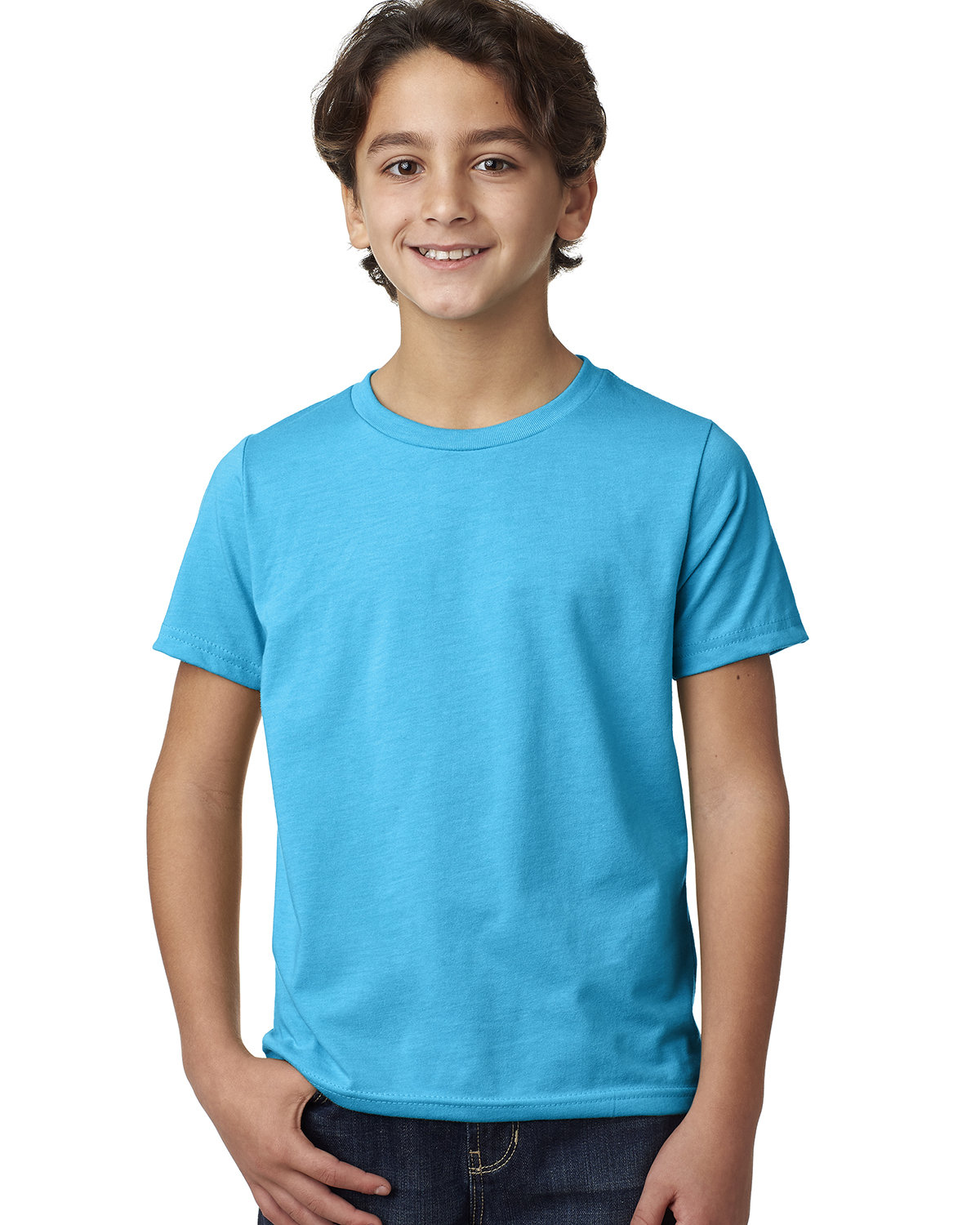 3312 Next Level Youth CVC Short Sleeve Crew