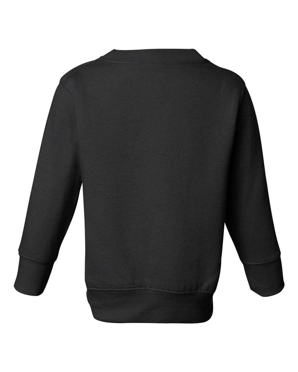 3317 Rabbit Skins Toddler Fleece Sweatshirt - Back Image