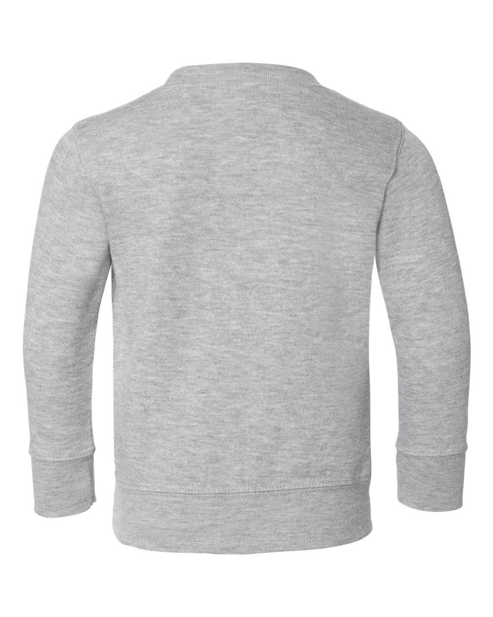 3317 Rabbit Skins Toddler Fleece Sweatshirt - Back Image