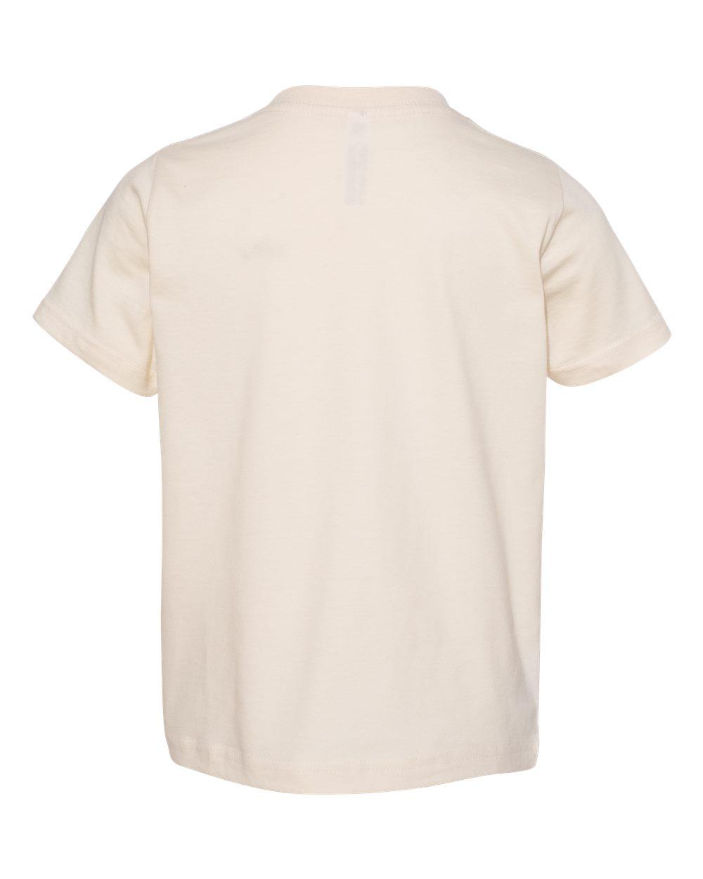 3321 Rabbit Skins Toddler Fine Jersey Tee 3321 Rabbit Skins Toddler Fine Jersey Tee - Back Image