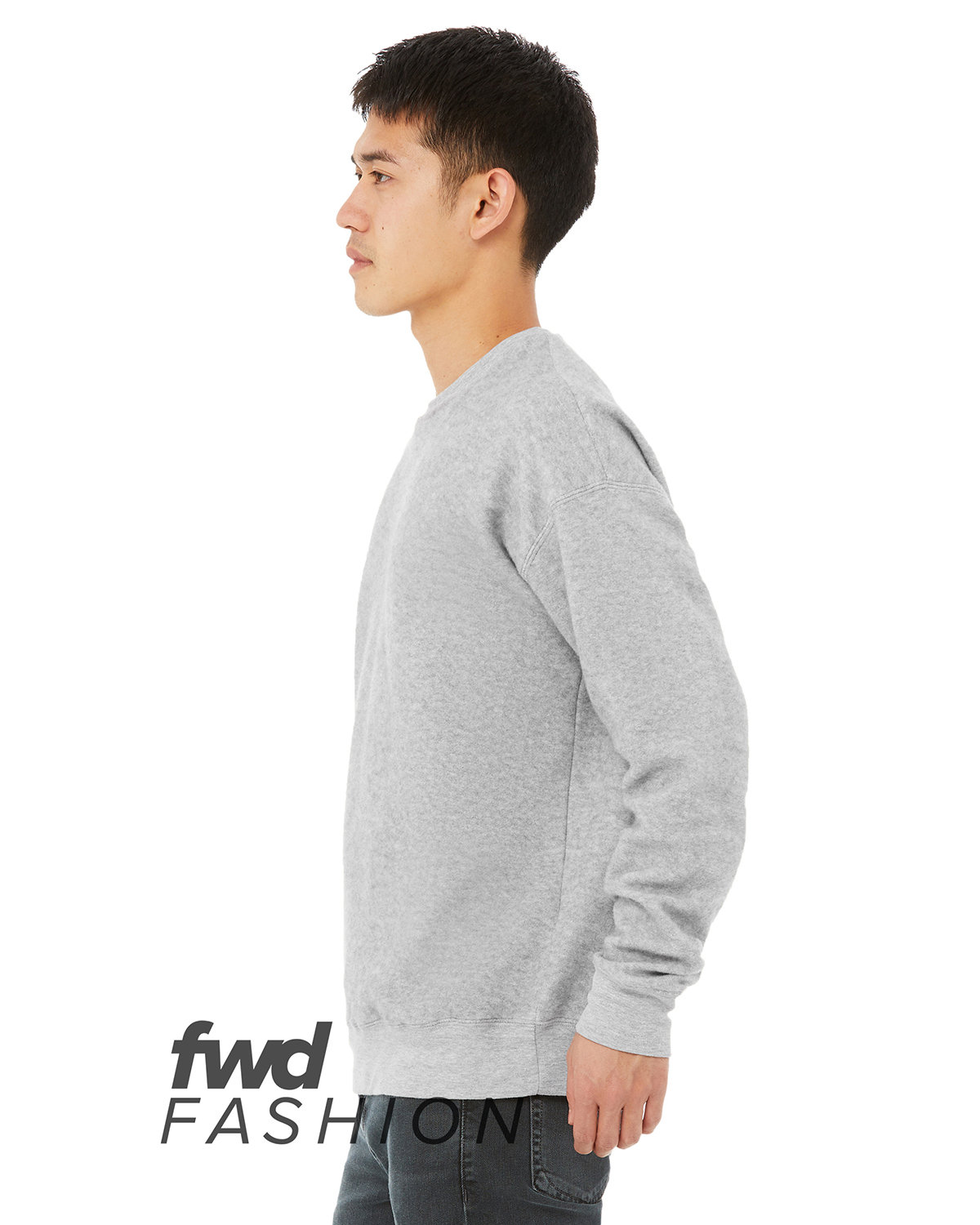 3345C Bella + Canvas Unisex Sueded Drop Shoulder Sweatshirt - Siide Image