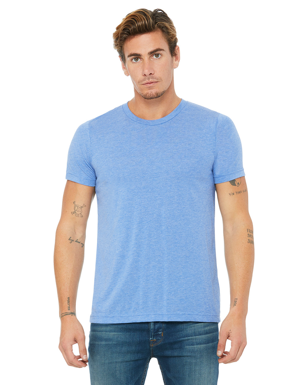 3413C Bella + Canvas Short Sleeve Triblend T-shirt Zoom Image