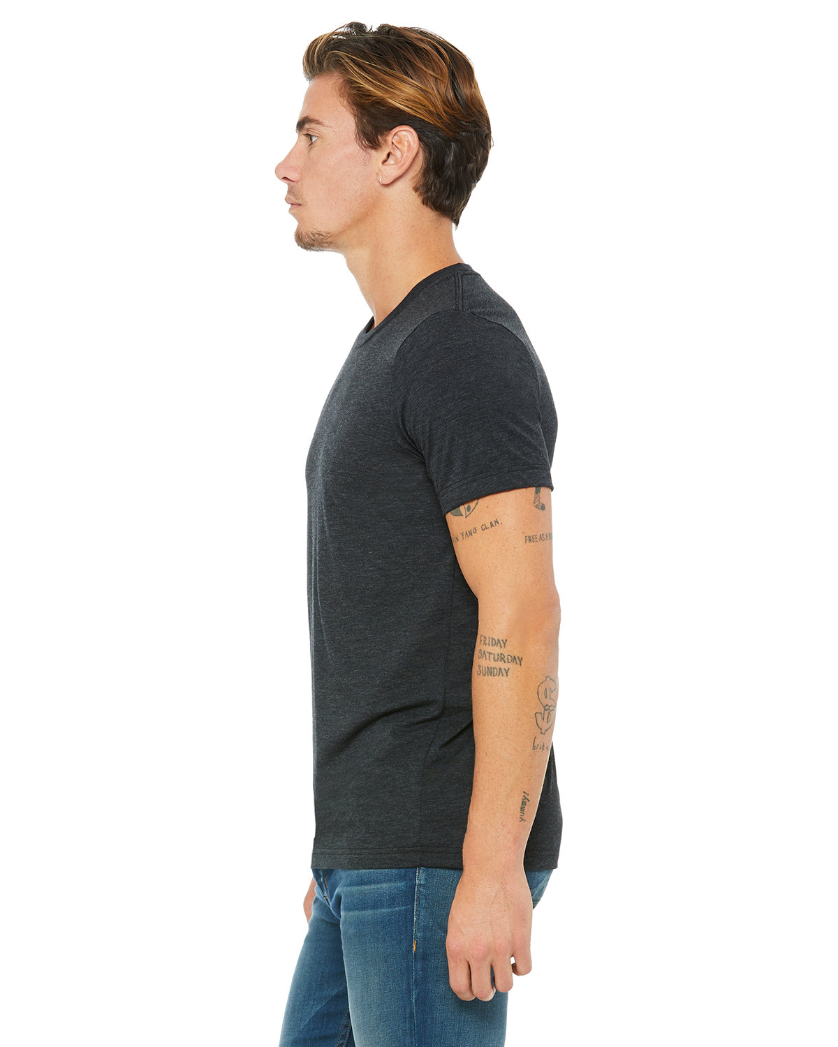 3413C Bella + Canvas Short Sleeve Triblend T-shirt - Siide Image