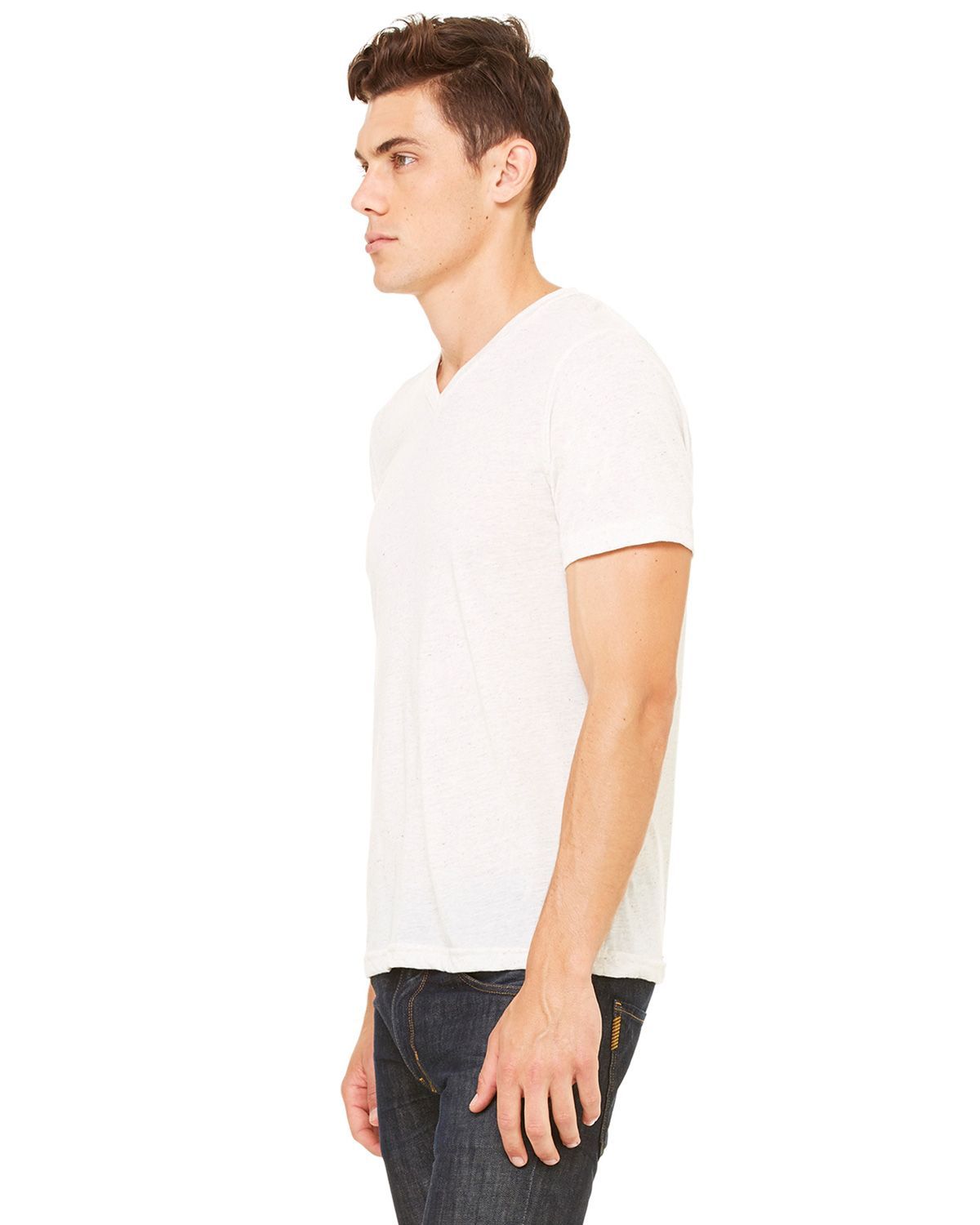 3415C Bella + Canvas Unisex V-Neck Short Sleeve T-shirt - Siide Image