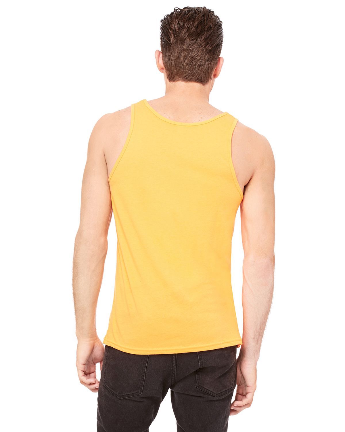 3480 Bella + Canvas Unisex Jersey Tank Top - Back Image