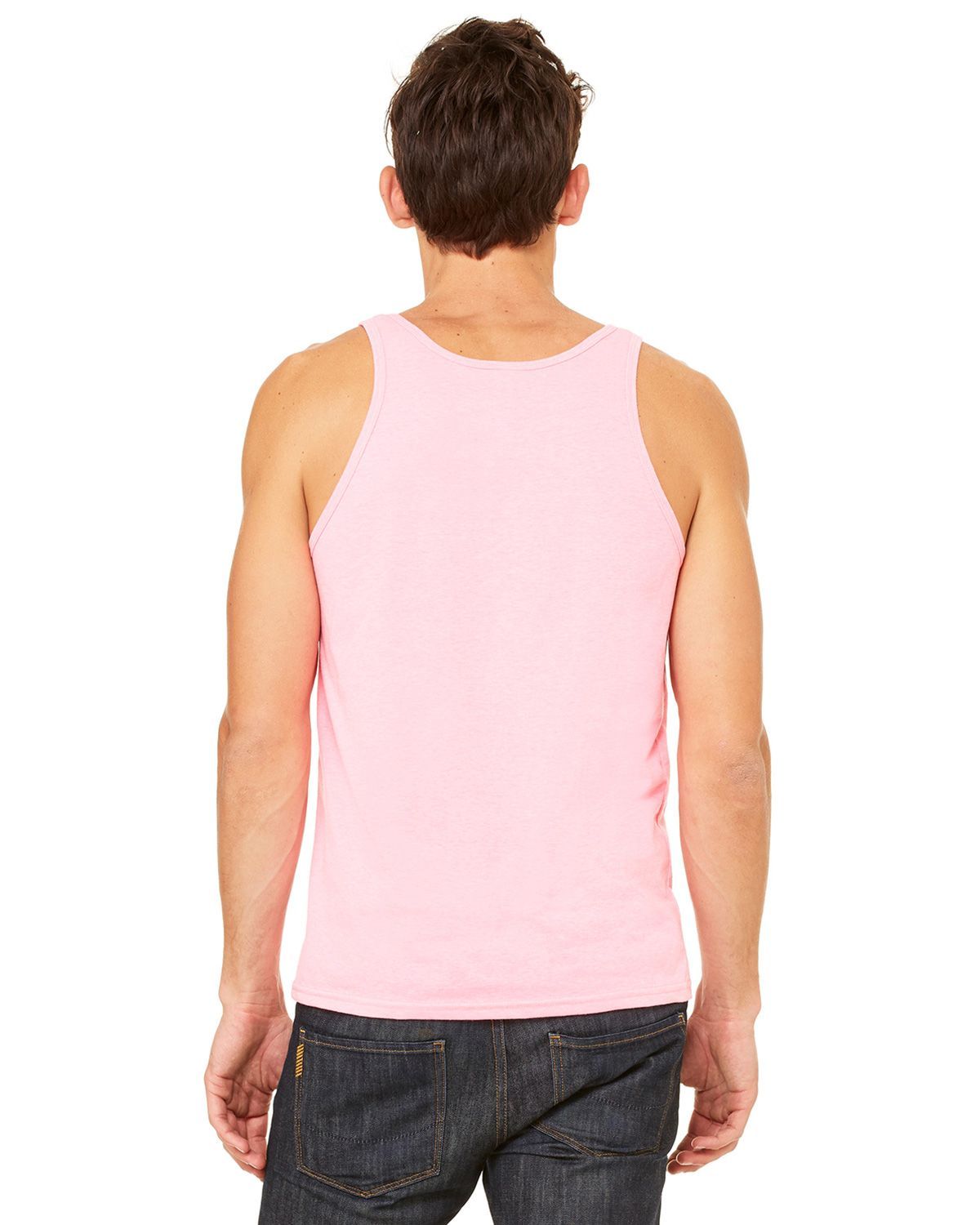 3480 Bella + Canvas Unisex Jersey Tank Top - Back Image