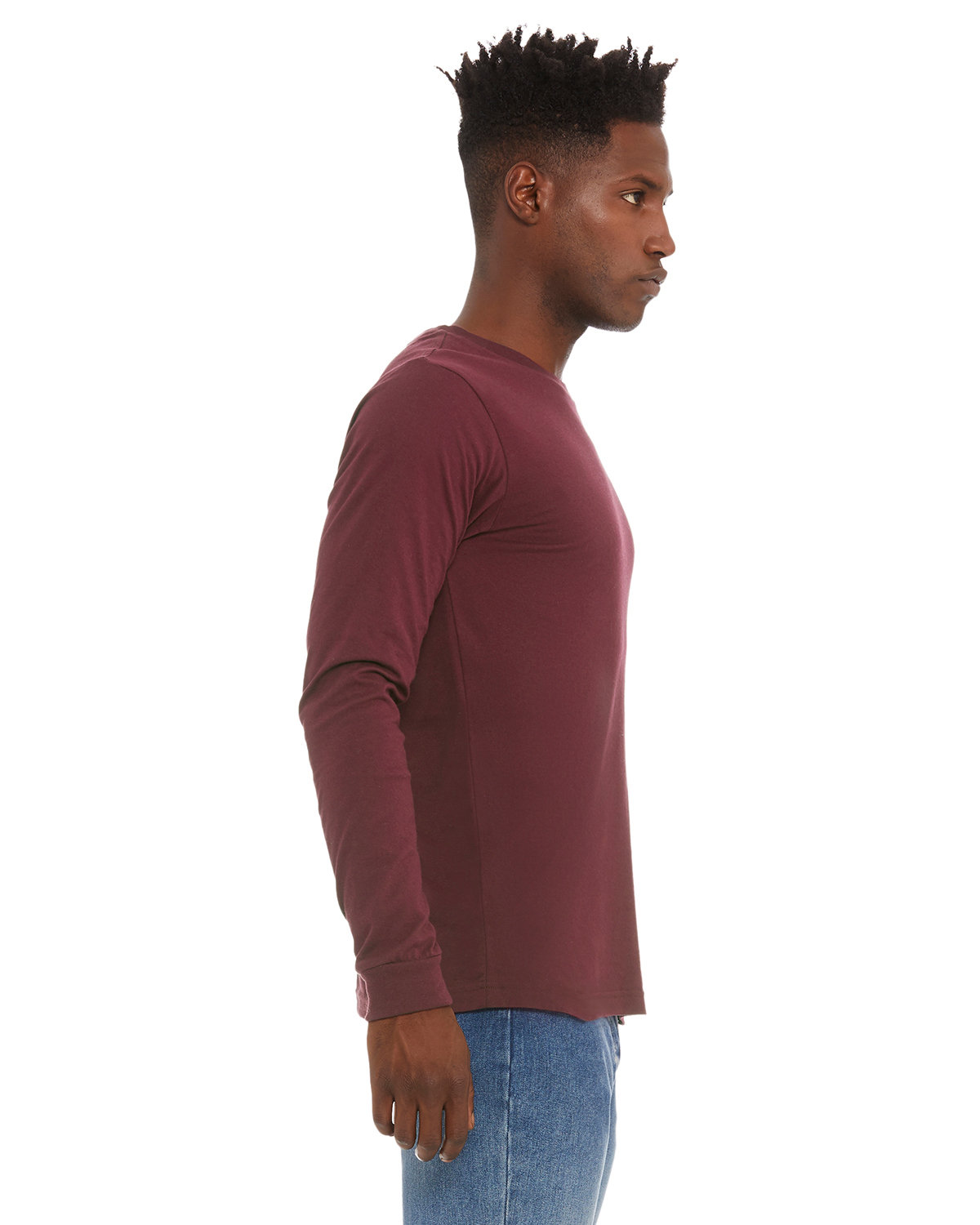 3501 Bella + Canvas Unisex Jersey Long Sleeve T-Shirt - Siide Image