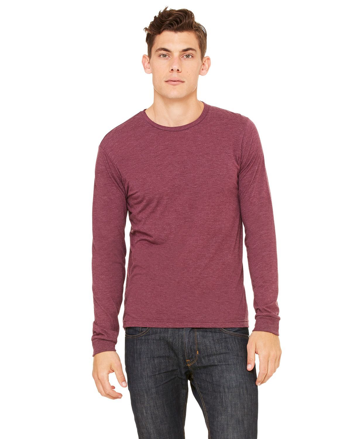 Bella + Canvas Direct to Film (DTF) 3501 Unisex Jersey Long Sleeve T-Shirt Bella + Canvas Direct to Film (DTF) 3501 Unisex Jersey Long Sleeve T-Shirt