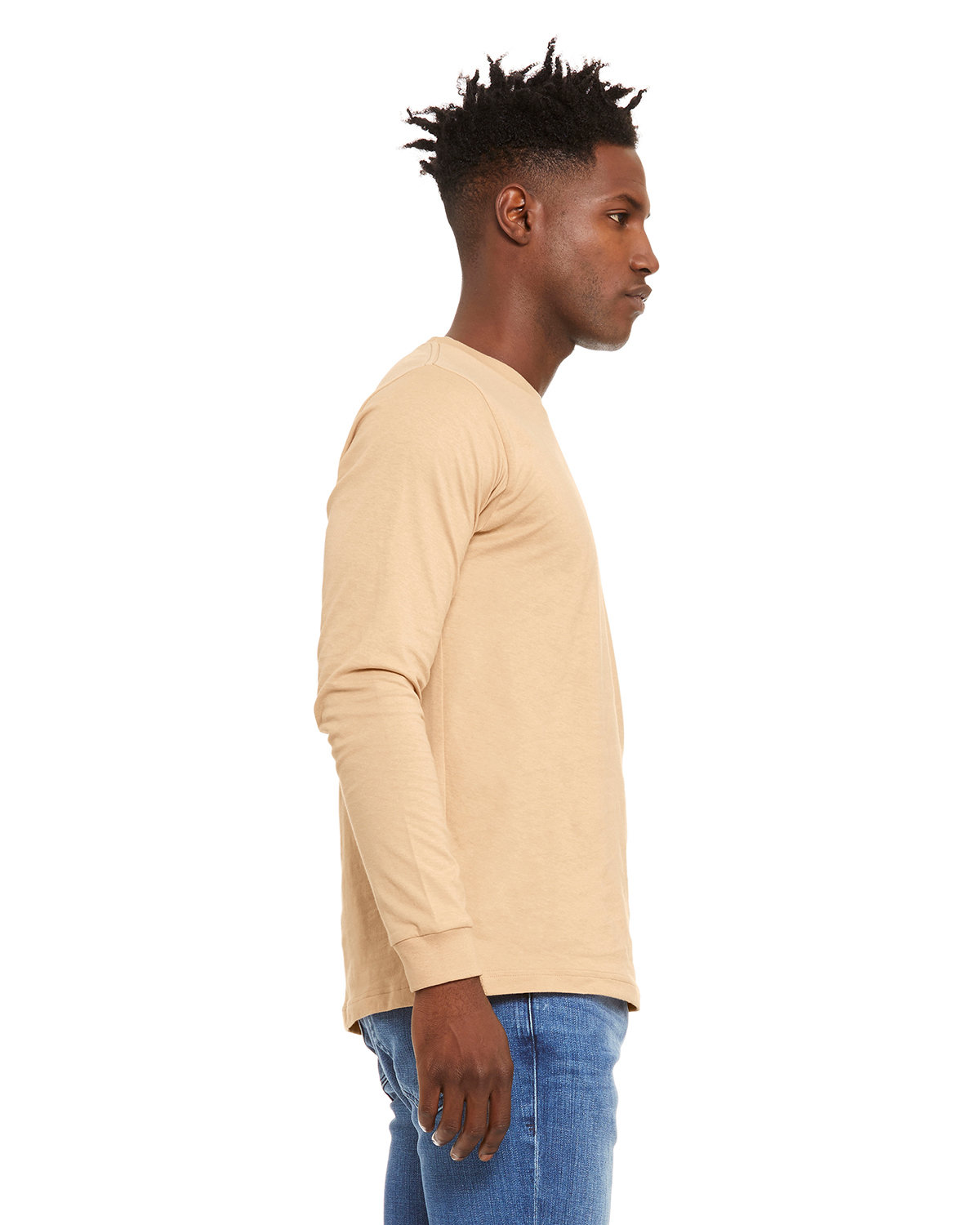 3501 Bella + Canvas Unisex Jersey Long Sleeve T-Shirt - Siide Image