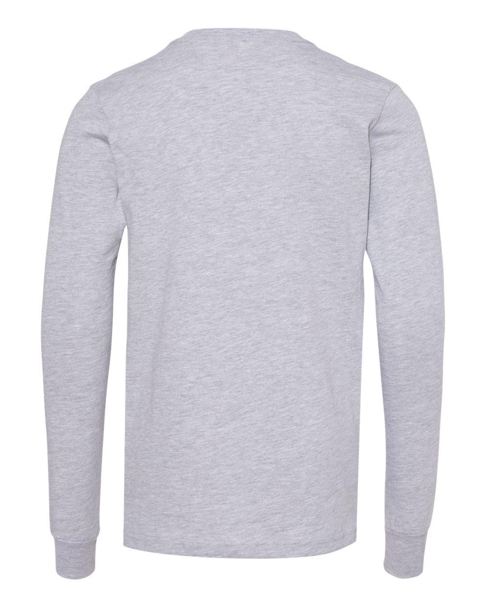 3501Y Bella + Canvas Youth Boys & Girls Long-Sleeve T-Shirt 3501Y Bella + Canvas Youth Boys & Girls Long-Sleeve T-Shirt - Back Image