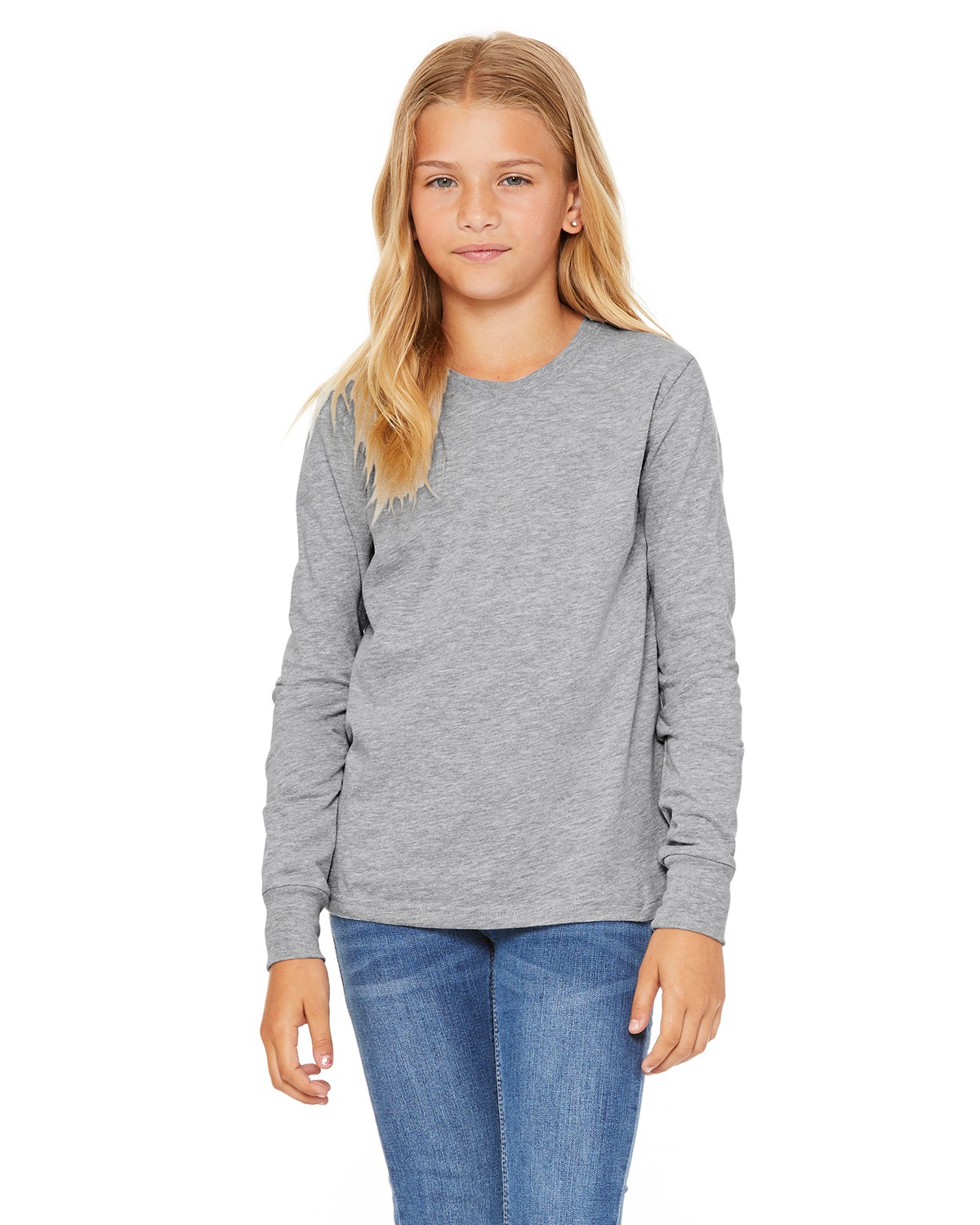 3501Y Bella + Canvas Youth Boys & Girls Long-Sleeve T-Shirt 3501Y Bella + Canvas Youth Boys & Girls Long-Sleeve T-Shirt
