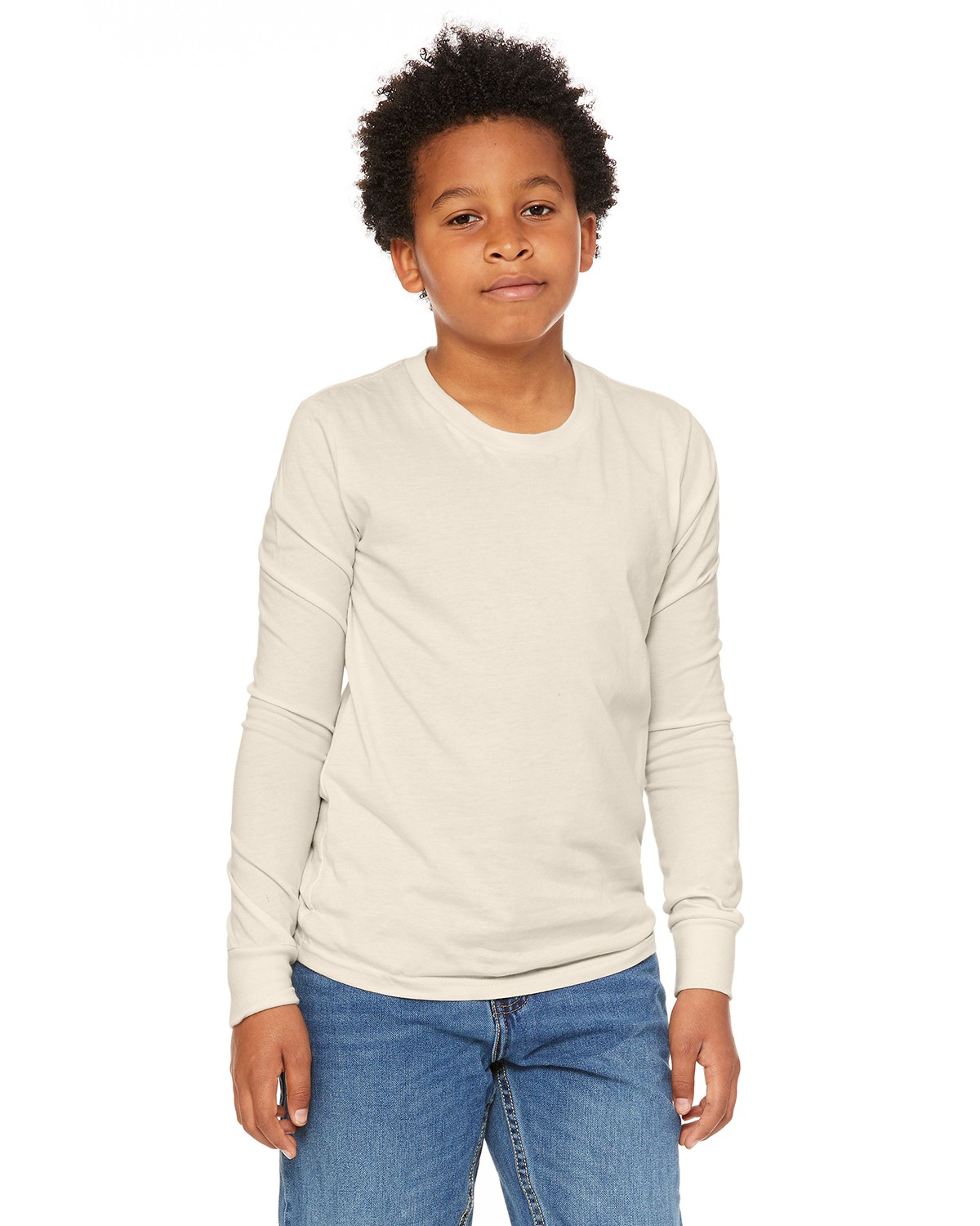 3501Y Bella + Canvas Youth Boys & Girls Long-Sleeve T-Shirt Zoom Image