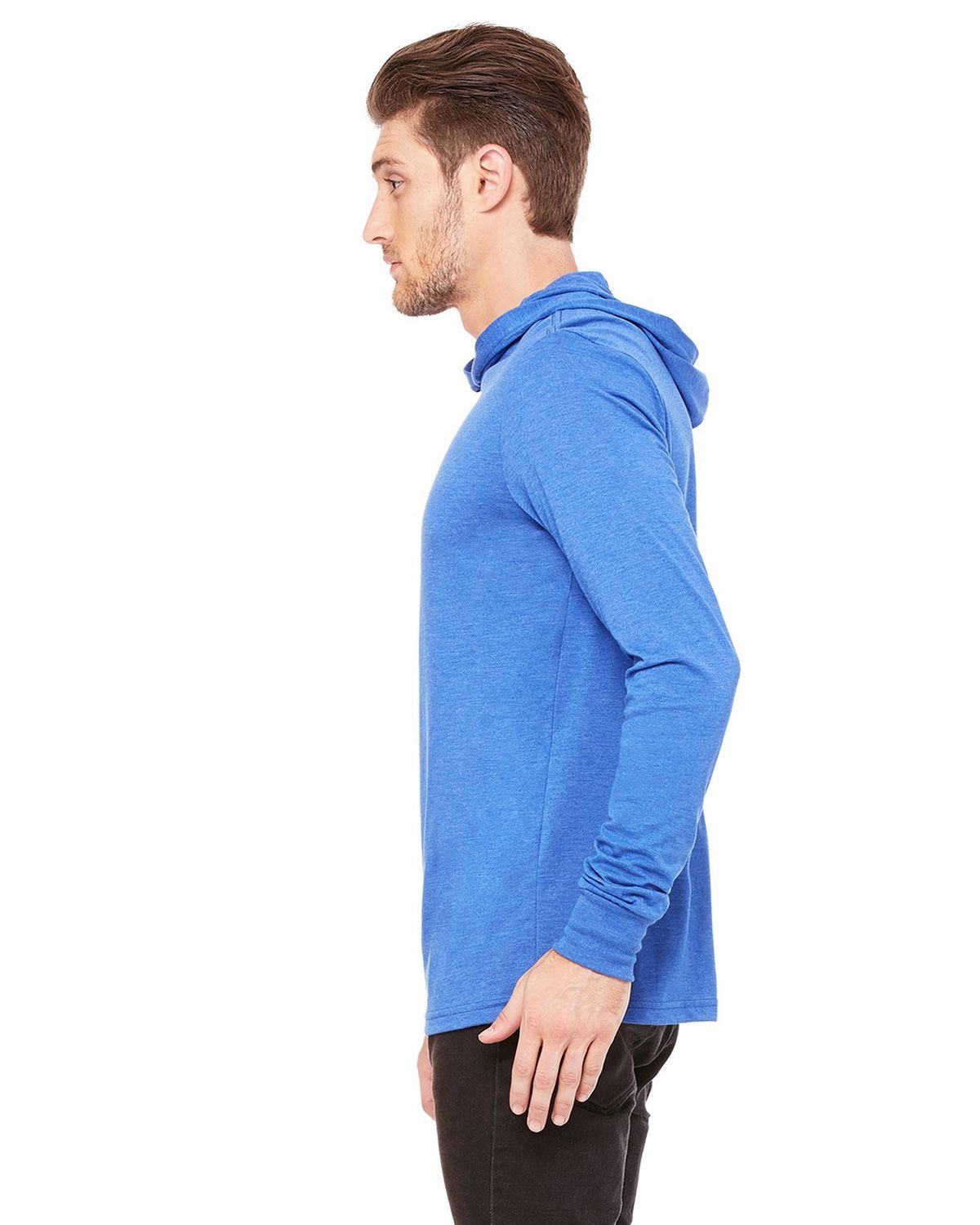 3512 Bella + Canvas Unisex Long-Sleeve Hoodie - Siide Image