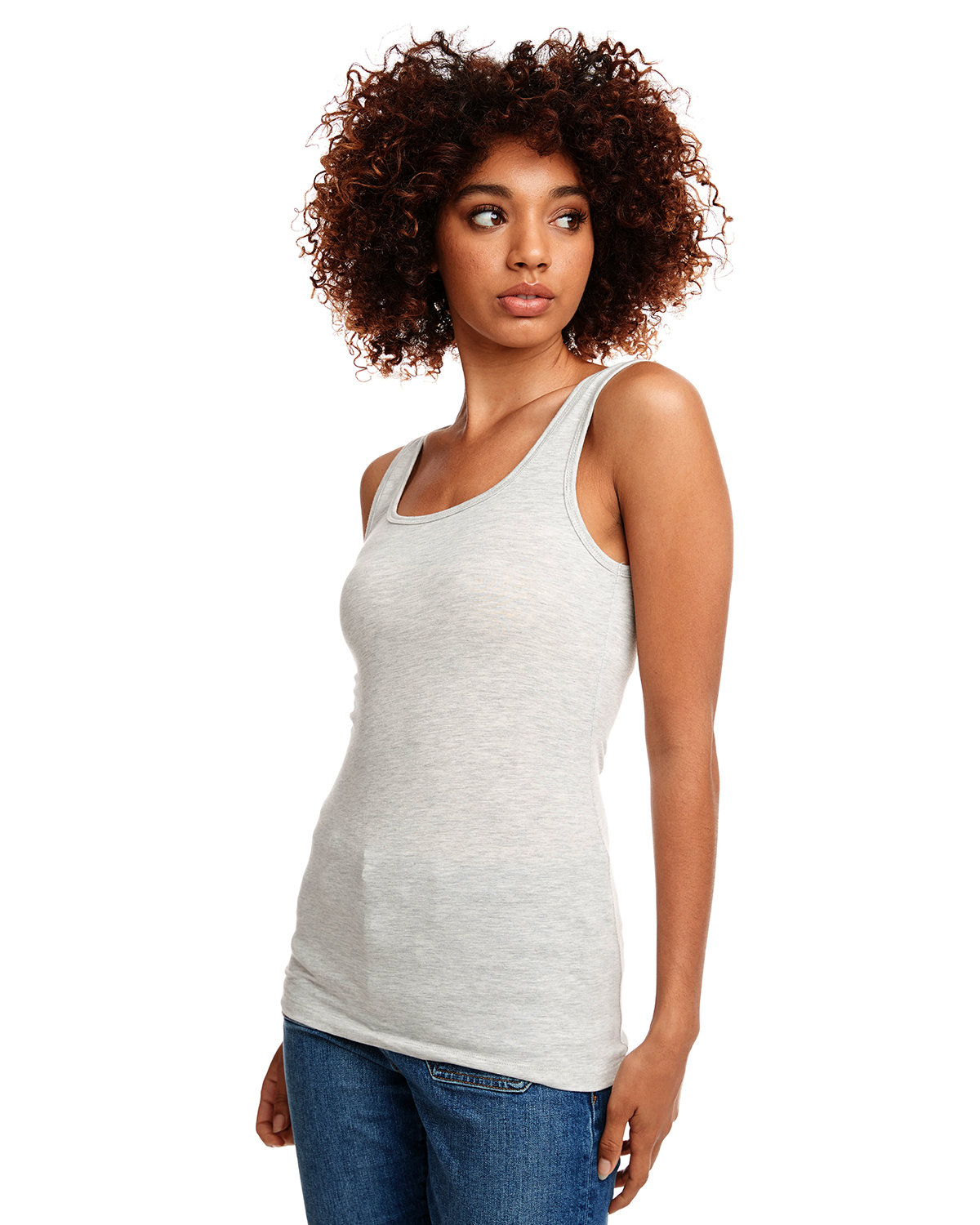 3533 Next Level Women’s Spandex Jersey Tank - Siide Image