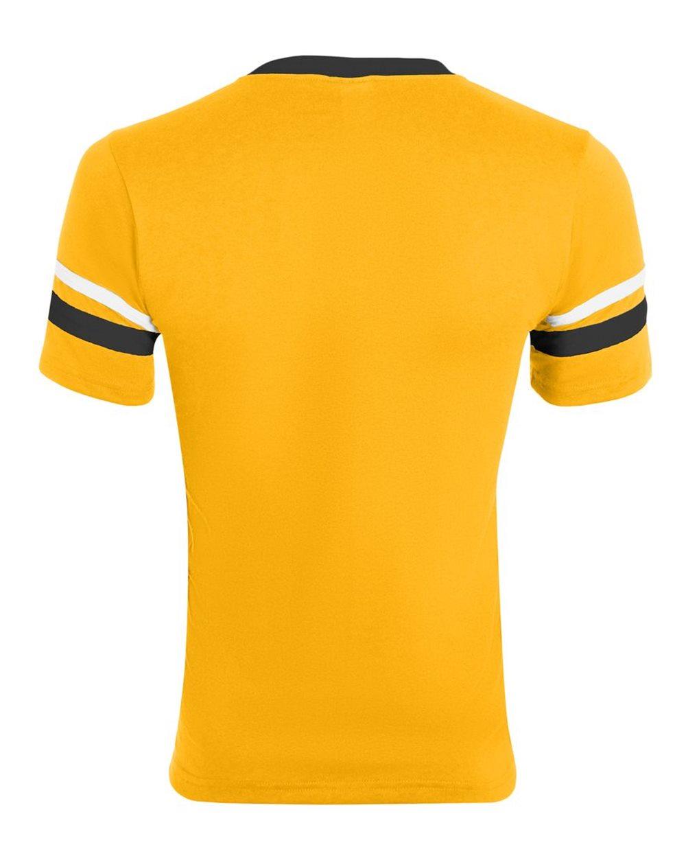 360 Augusta Sportswear Adult Sleeve Stripe Jersey 360 Augusta Sportswear Adult Sleeve Stripe Jersey - Back Image