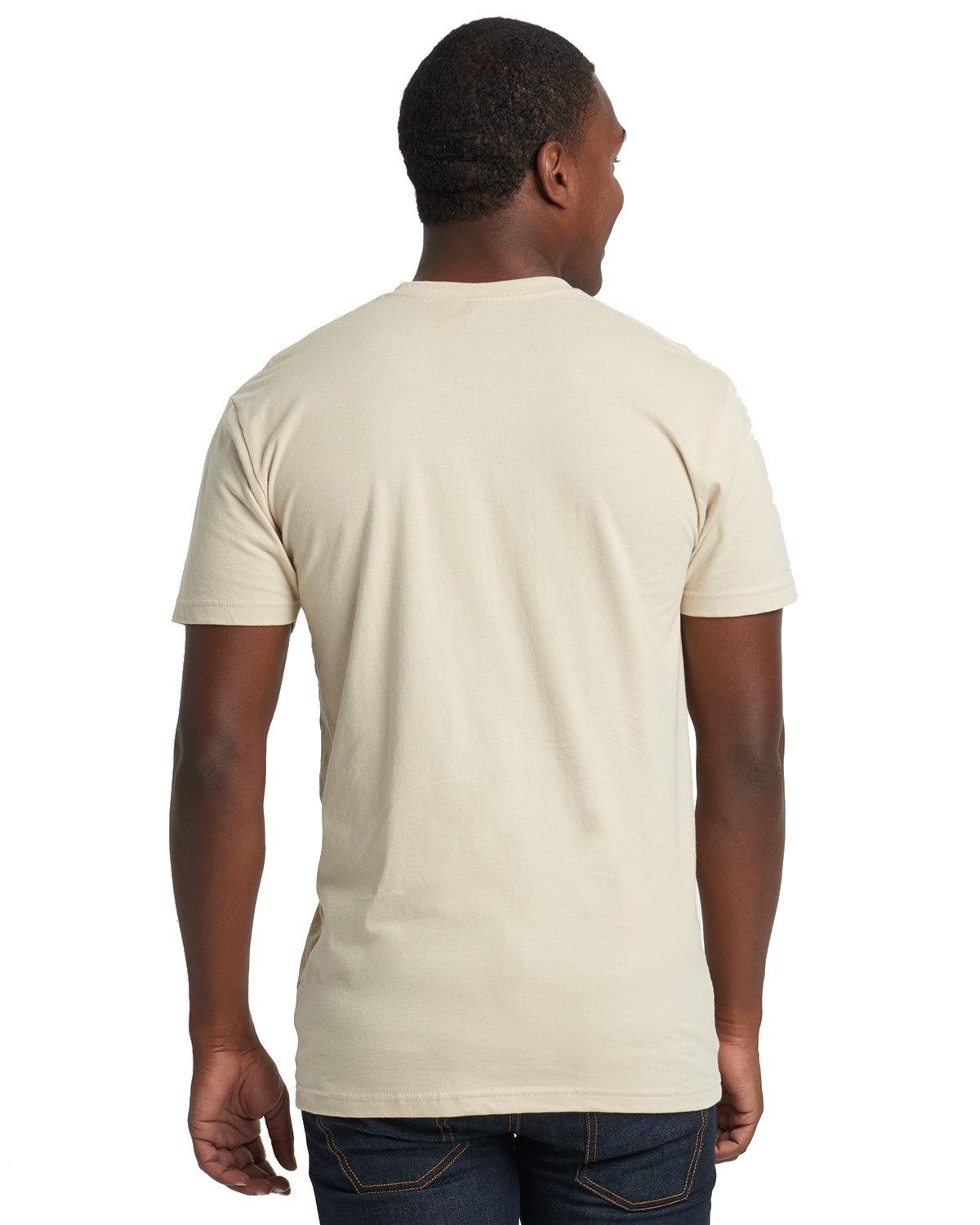 3600 Next Level Apparel Unisex 100% Cotton T-Shirt - Back Image
