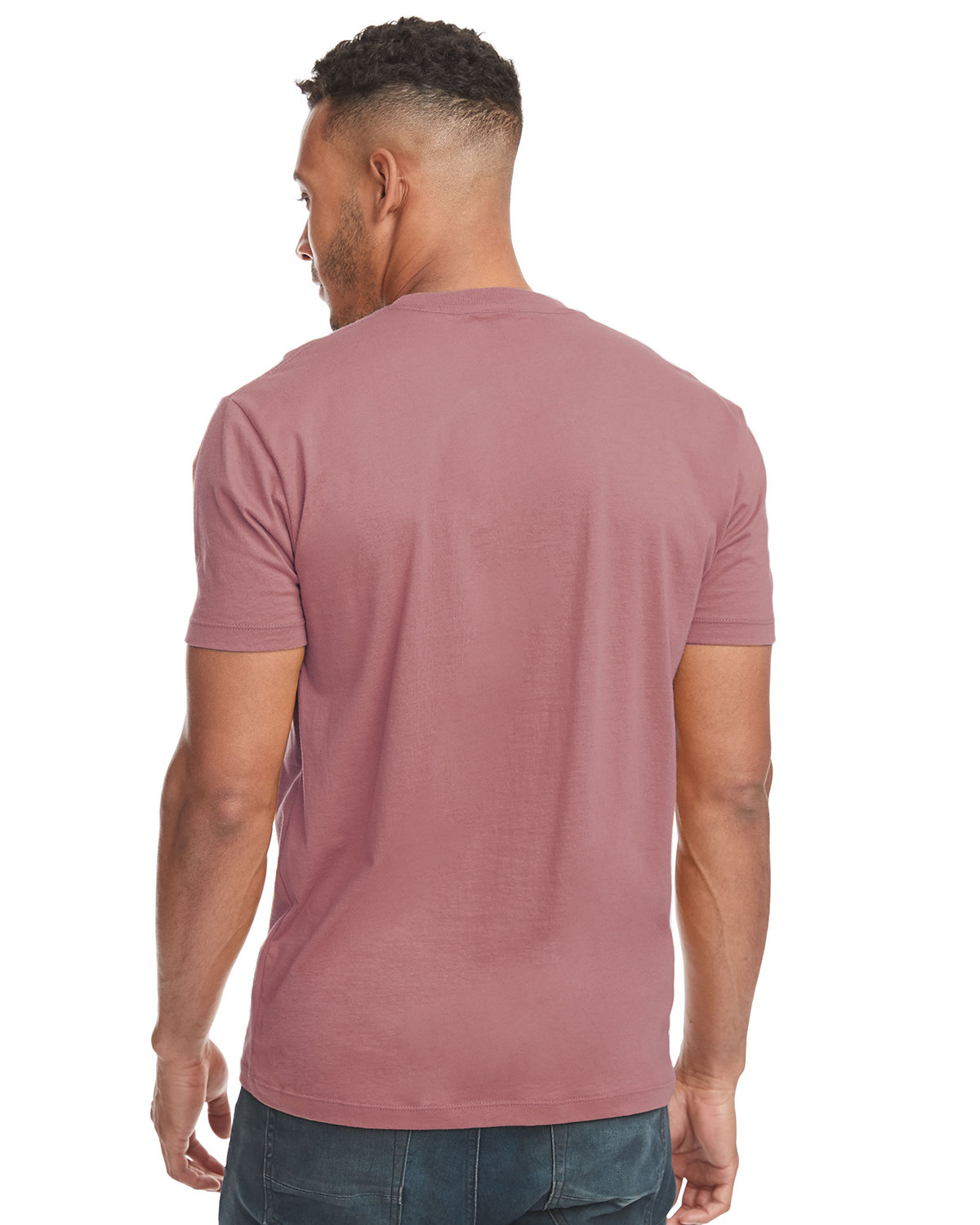 3600 Next Level Apparel Unisex 100% Cotton T-Shirt - Back Image