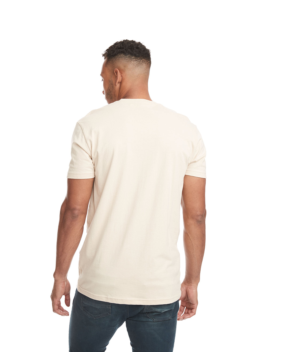 3600 Next Level Apparel Unisex 100% Cotton T-Shirt - Back Image