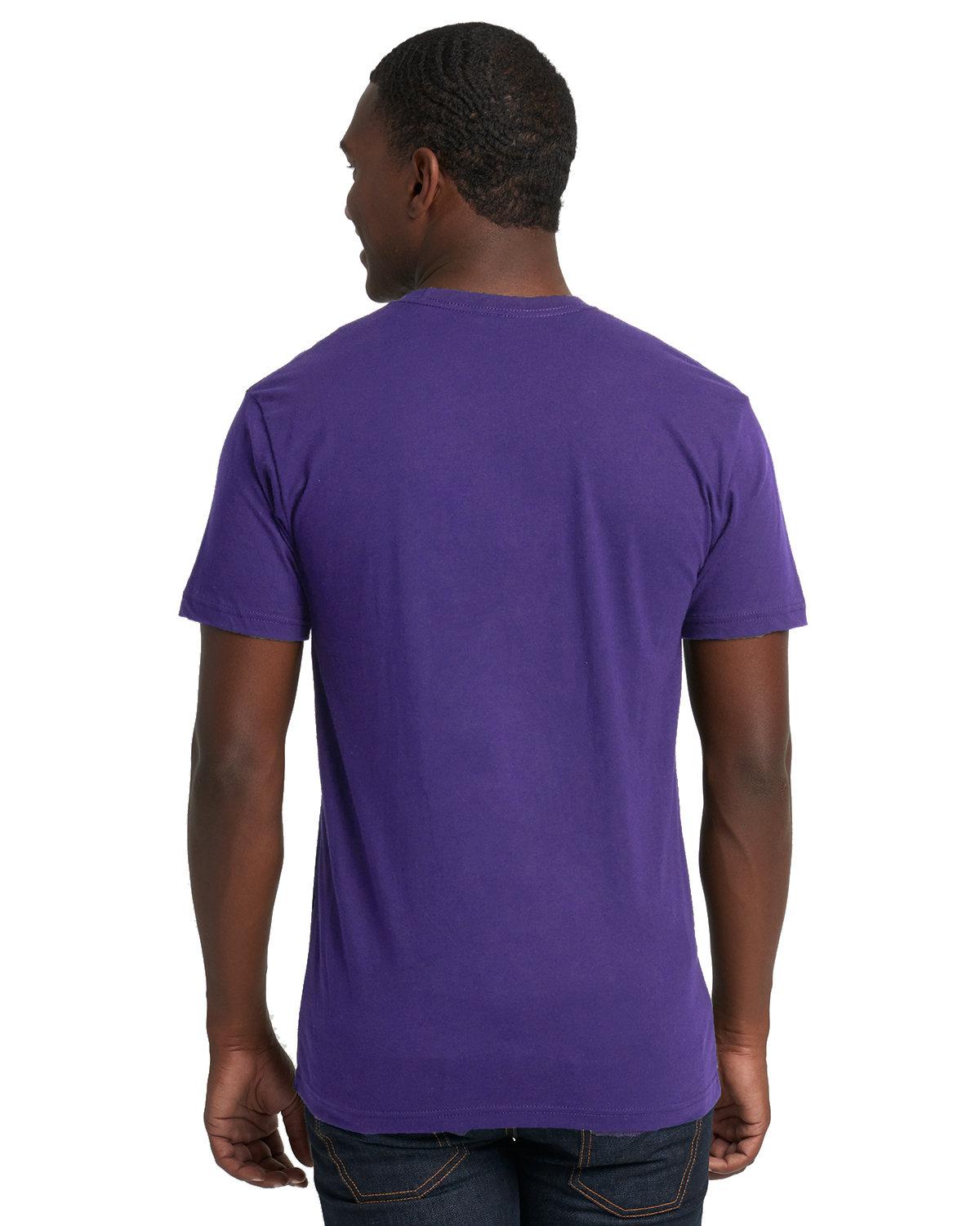 3600 Next Level Apparel Unisex 100% Cotton T-Shirt - Back Image