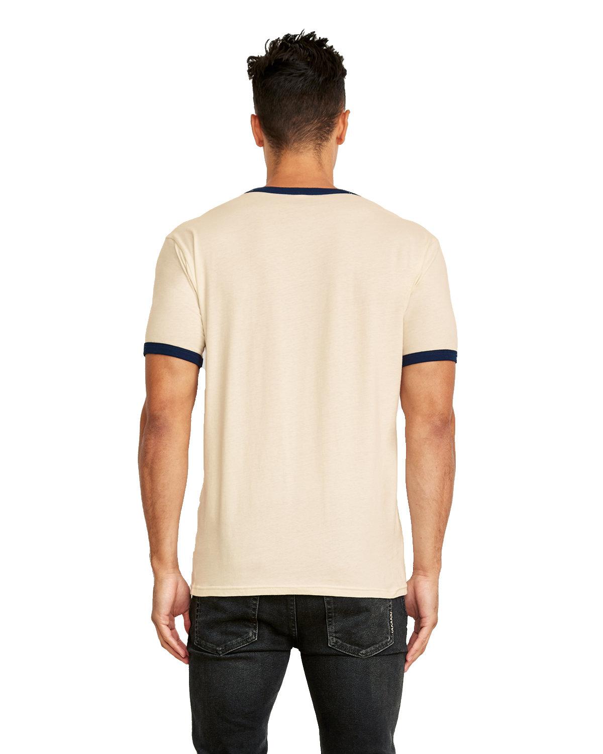 3604 Next Level Unisex Ringer T-Shirt 3604 Next Level Unisex Ringer T-Shirt - Back Image