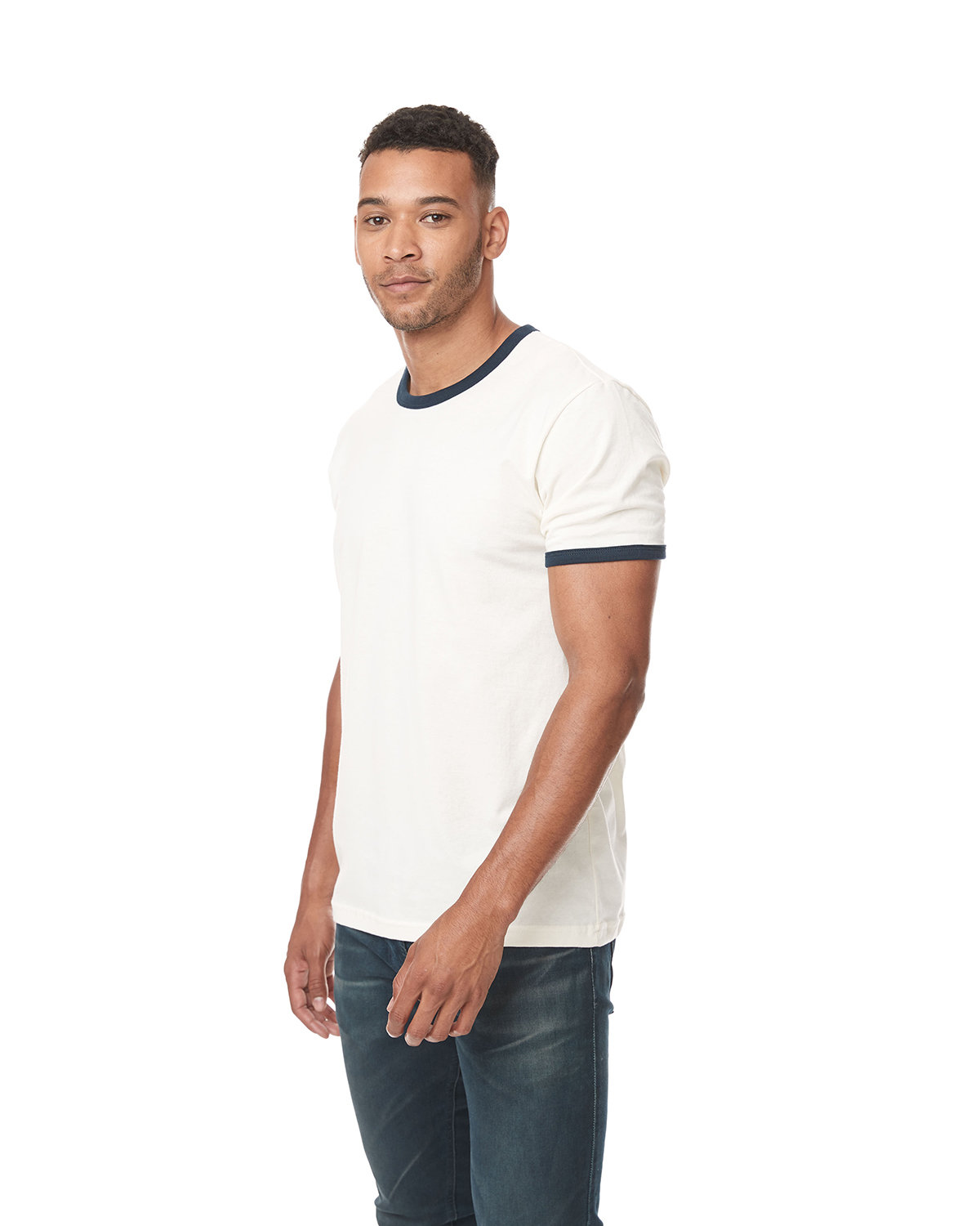 3604 Next Level Unisex Ringer T-Shirt 3604 Next Level Unisex Ringer T-Shirt - Siide Image