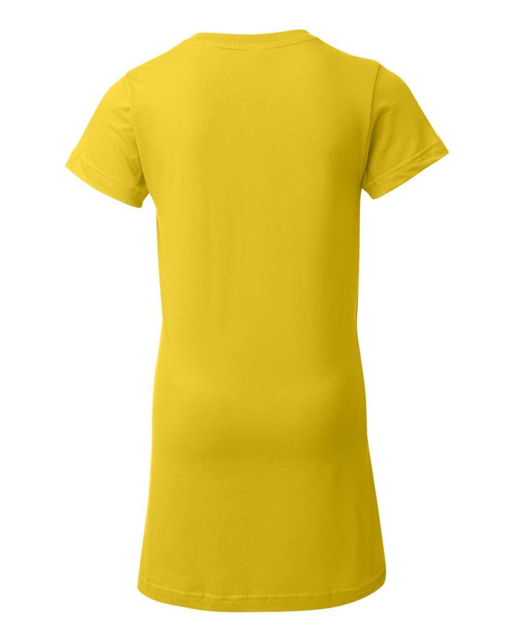 3616 LAT Womens Fine Jersey Tee - Back Image