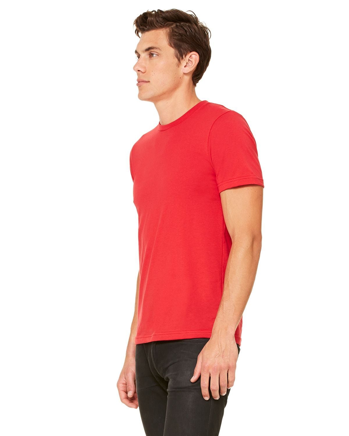 3650 Bella + Canvas Unisex Short Sleeves Poly-Cotton T-shirt - Siide Image